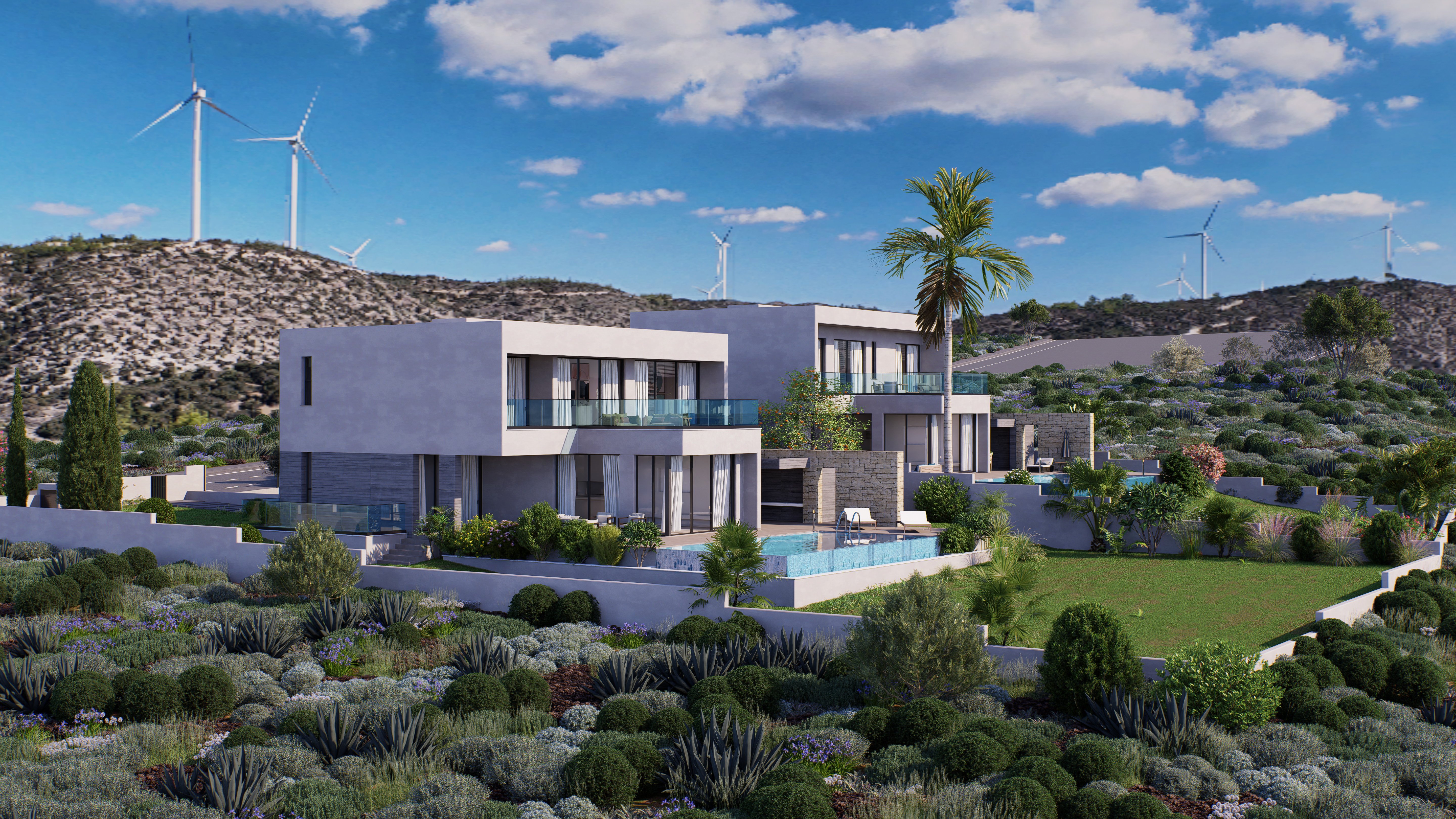 4 BR Villa in Kouklia, Paphos photo 4