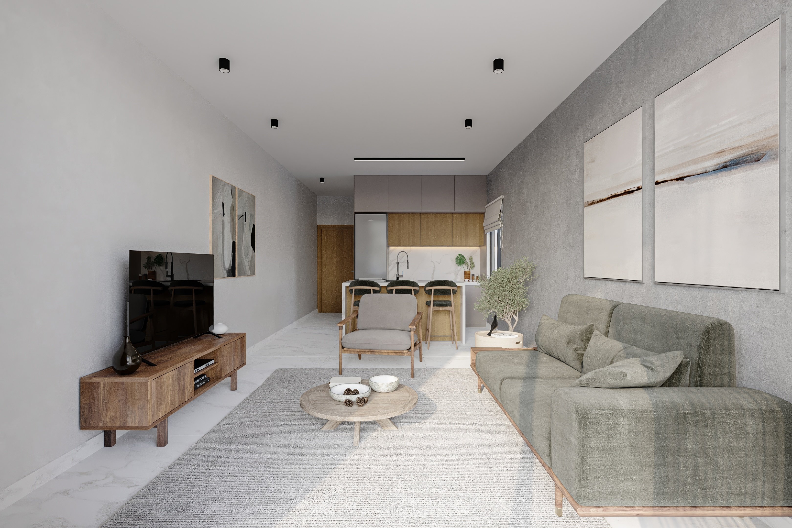 1 BR Apartment in Kissonerga, Paphos photo 9