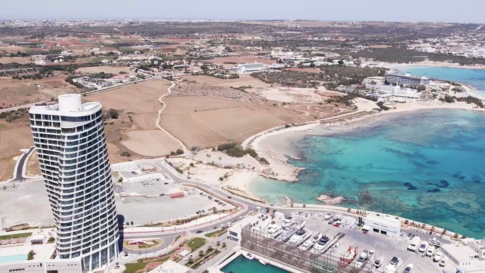 Seafront land in Agia Napa Marina, Famagusta photo 1