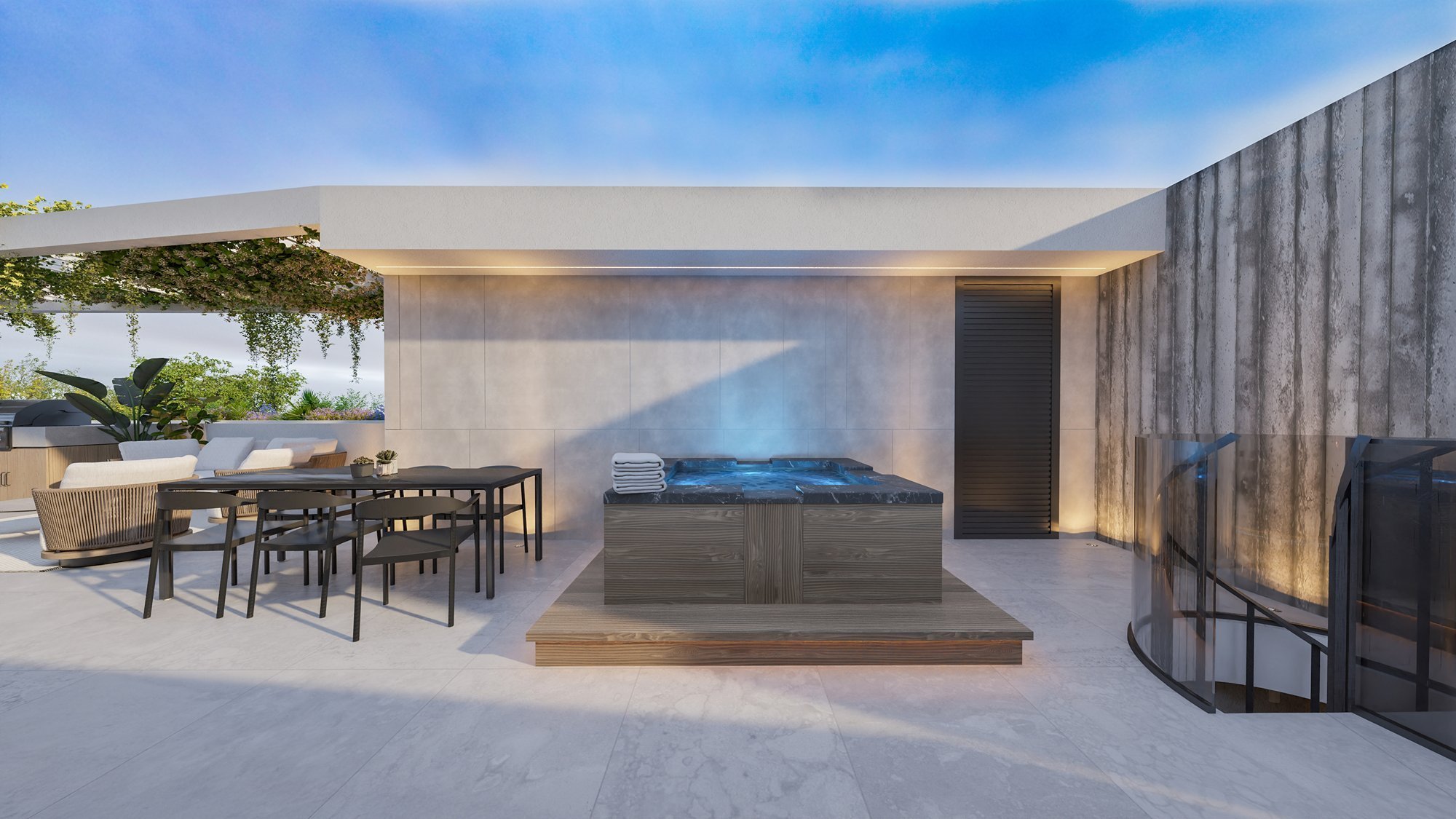 3 BR Penthouse in Mesa Geitonia, Limassol photo 1