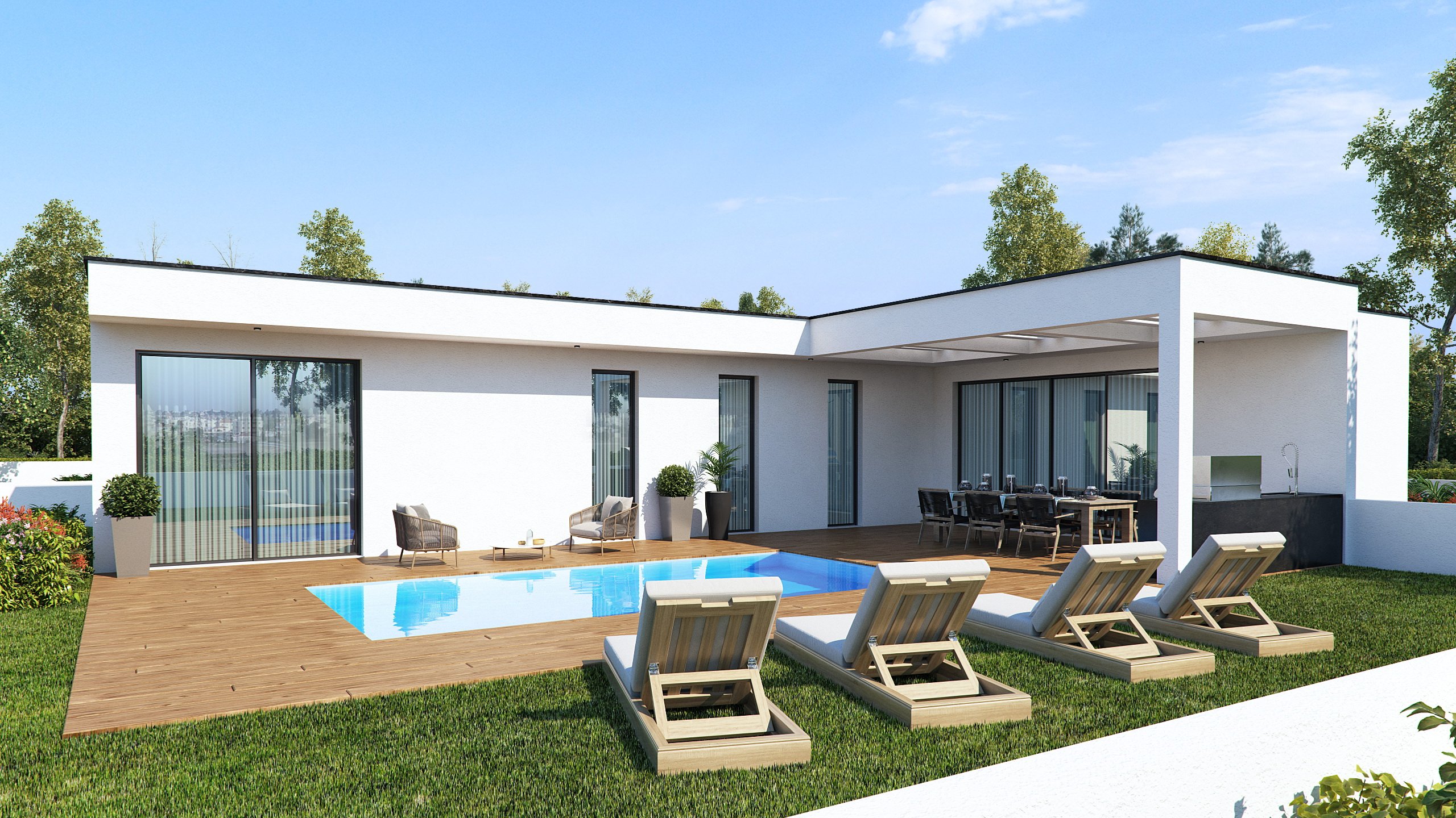 4 BR Villa in Pervolia, Larnaca photo 1