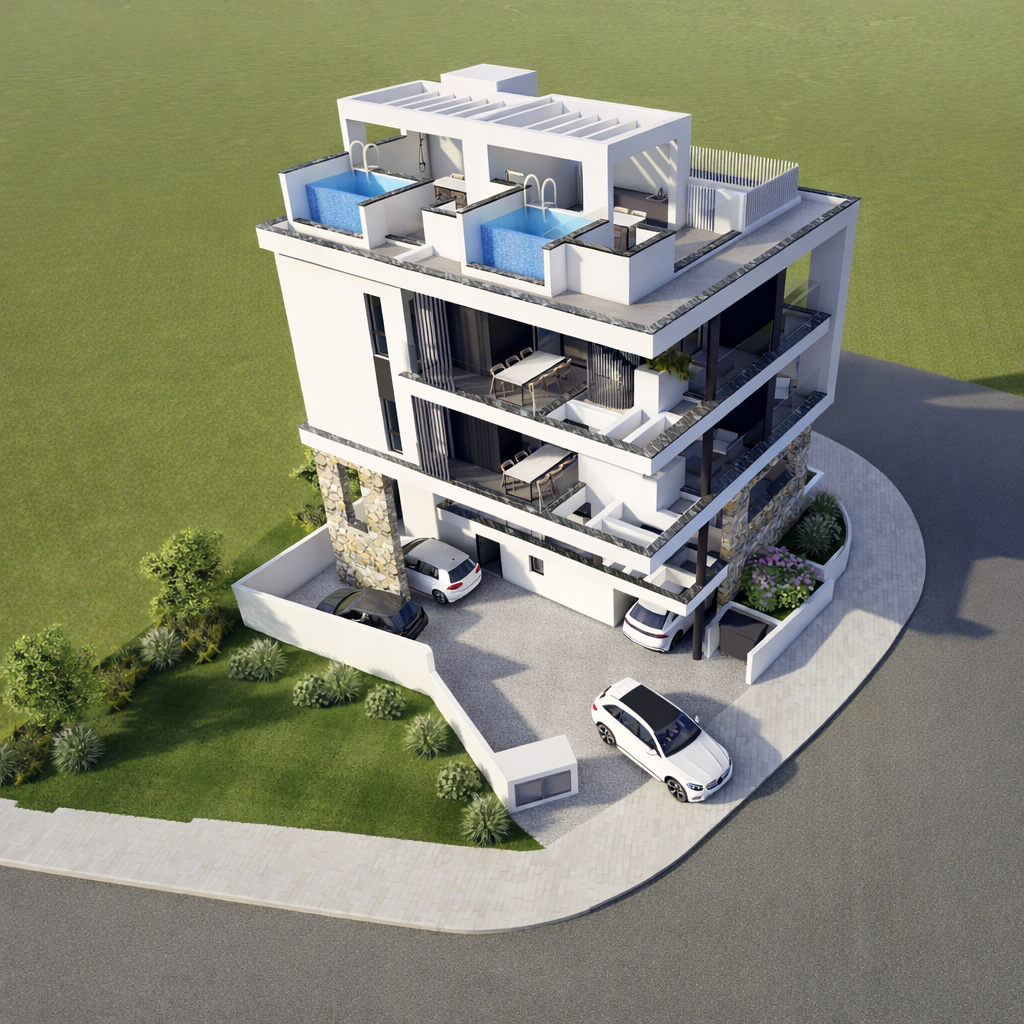 2 BR Penthouse in Agia Napa, Famagusta photo 5