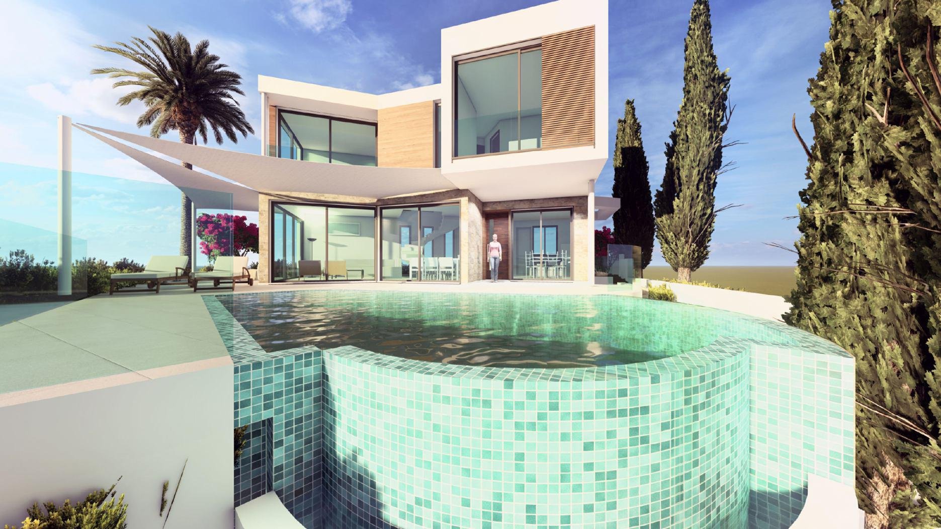 4 BR Villa in Chlorakas, Paphos photo 2