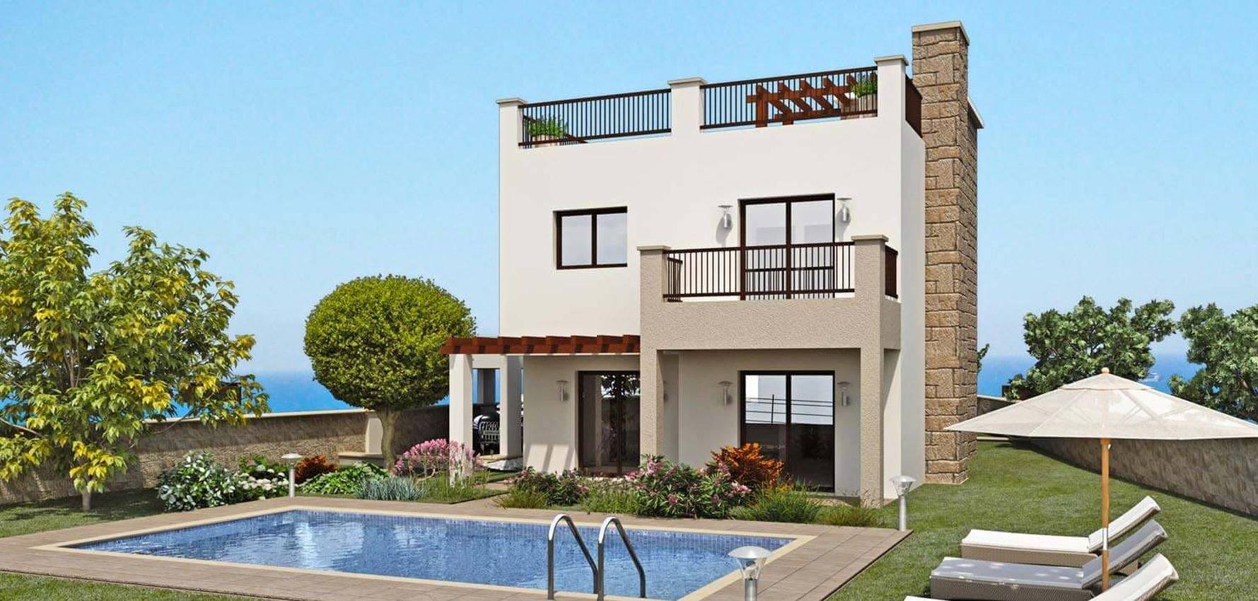 3 BR Villa in Kouklia, Paphos photo 1