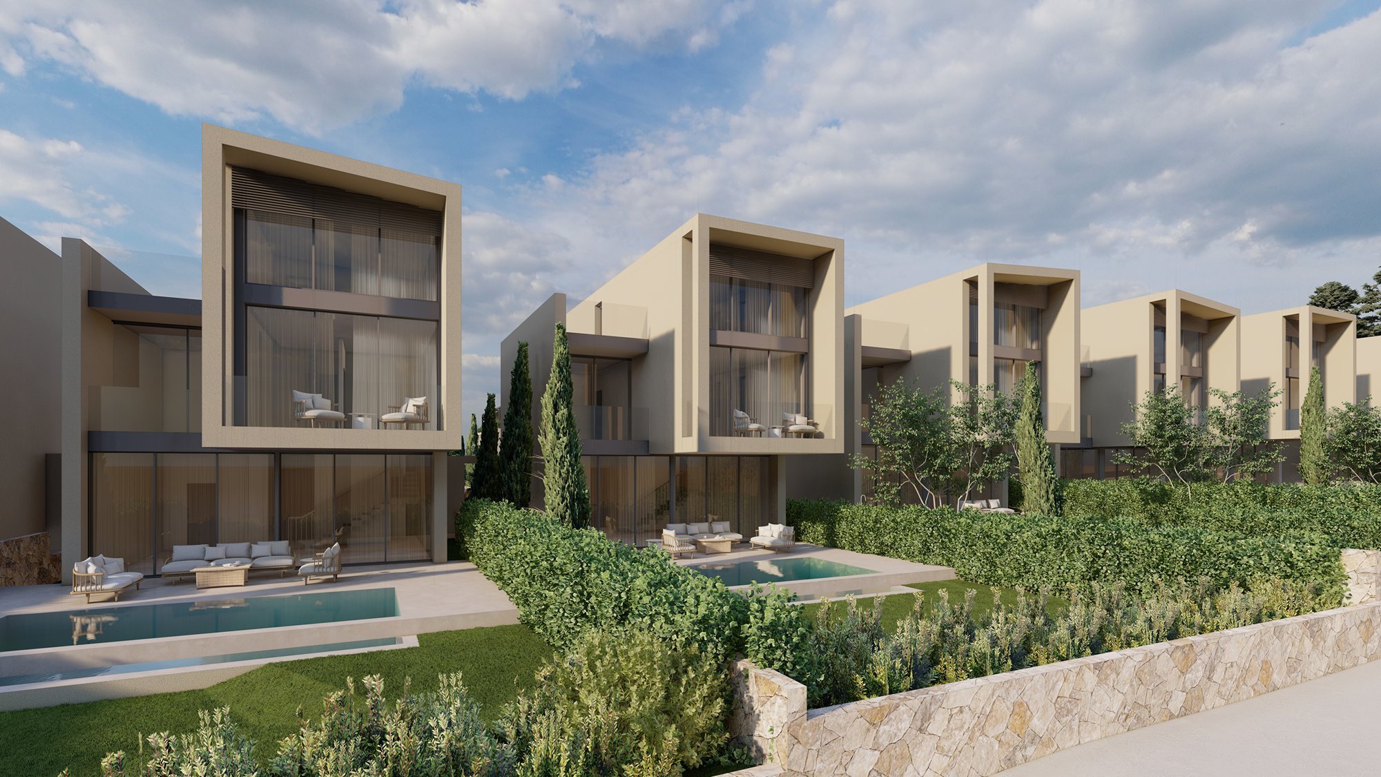 4+1 BR Villa in Geroskipou, Paphos photo 3