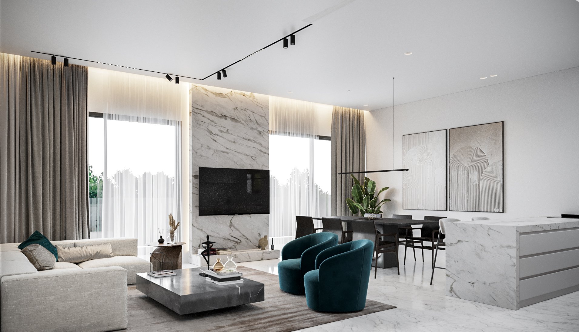 1 BR Apartment in Geroskipou, Paphos photo 2