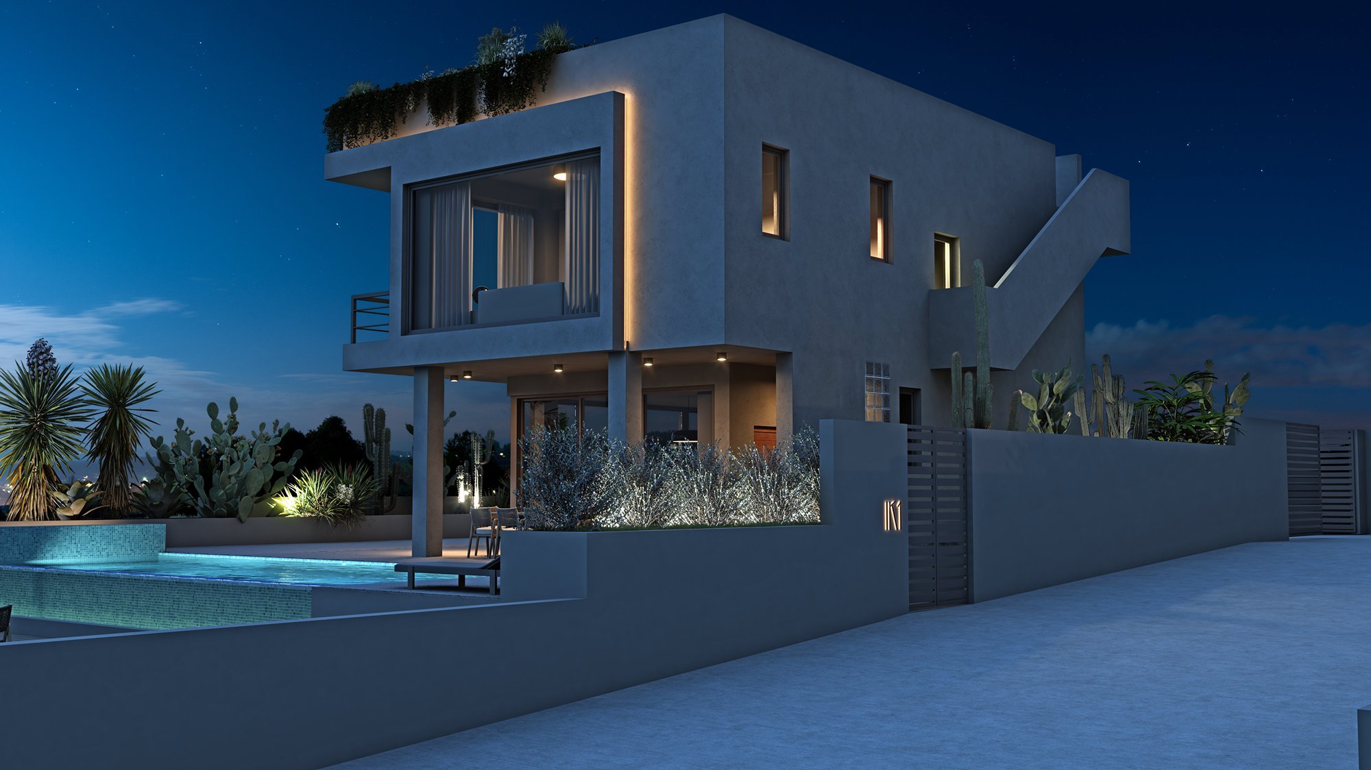 3 BR Seaview Luxury Villa in Protaras, Famagusta photo 3