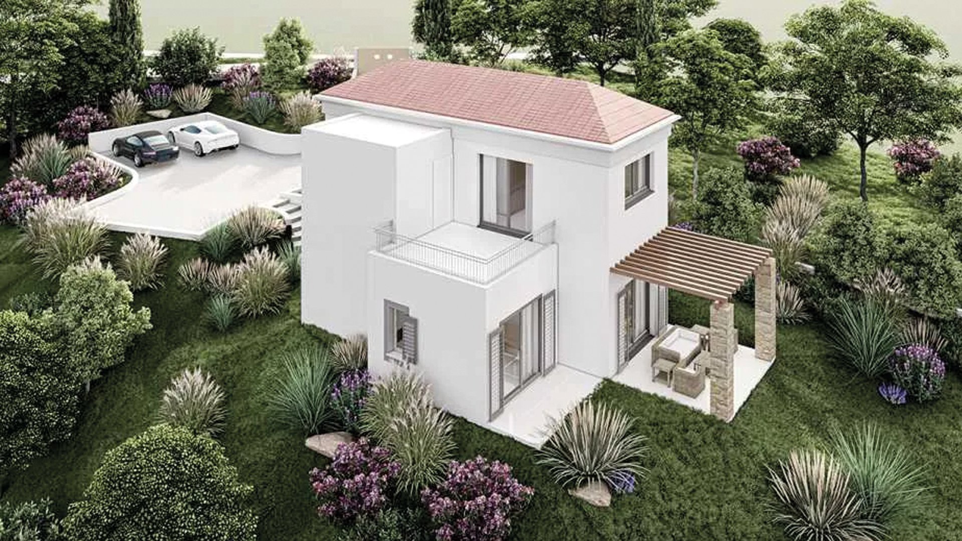 3 BR Villa in Tala, Paphos photo 2