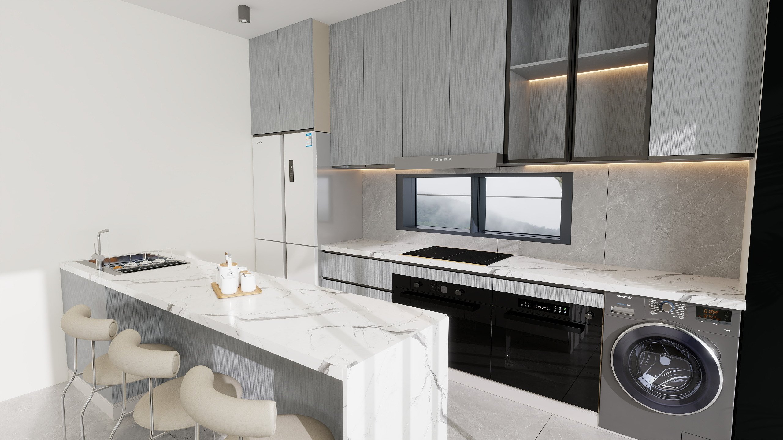 2+1 BR Penthouse in Agios Georgios, Limassol photo 6