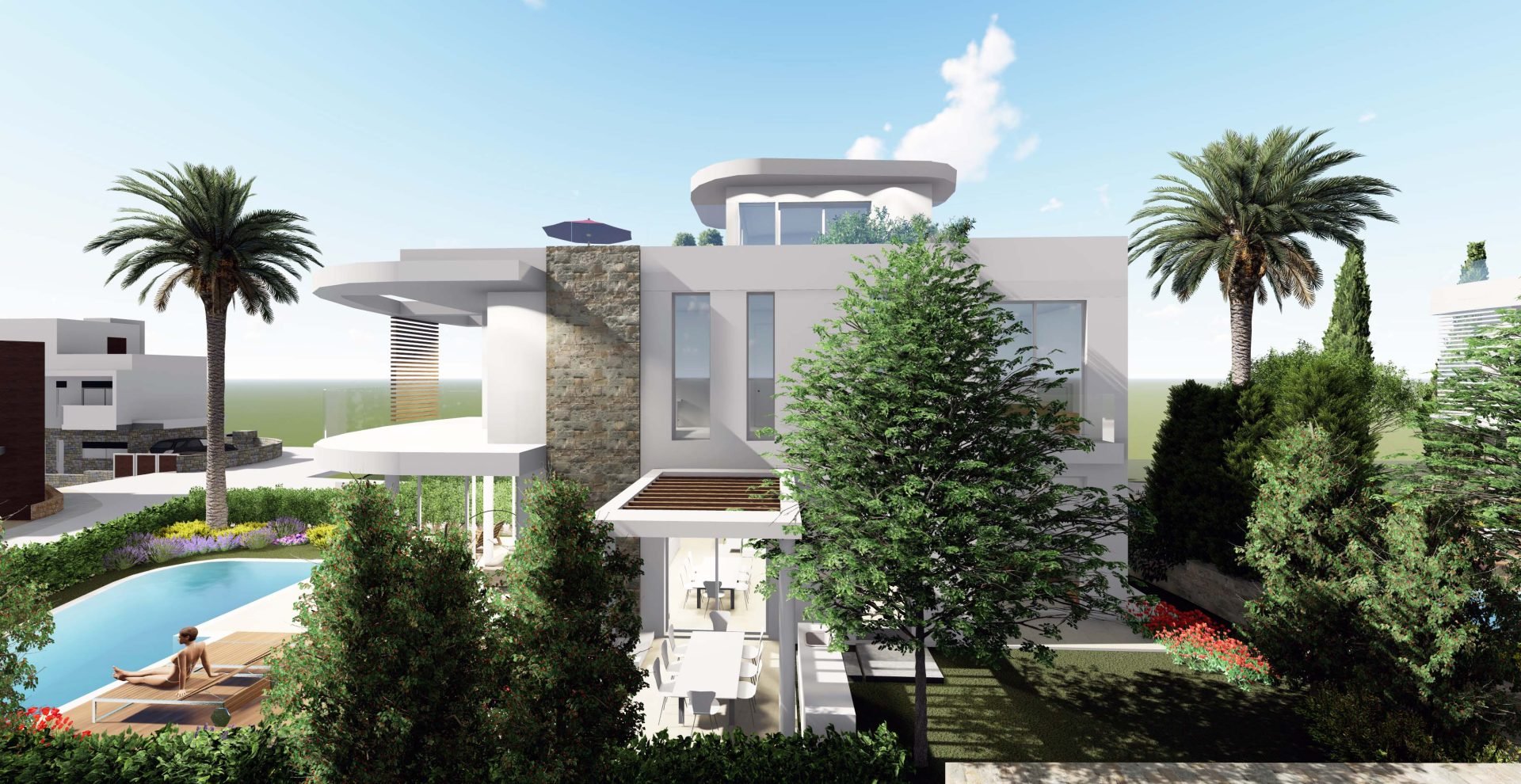 4 BR Villa in Chlorakas, Paphos photo 5