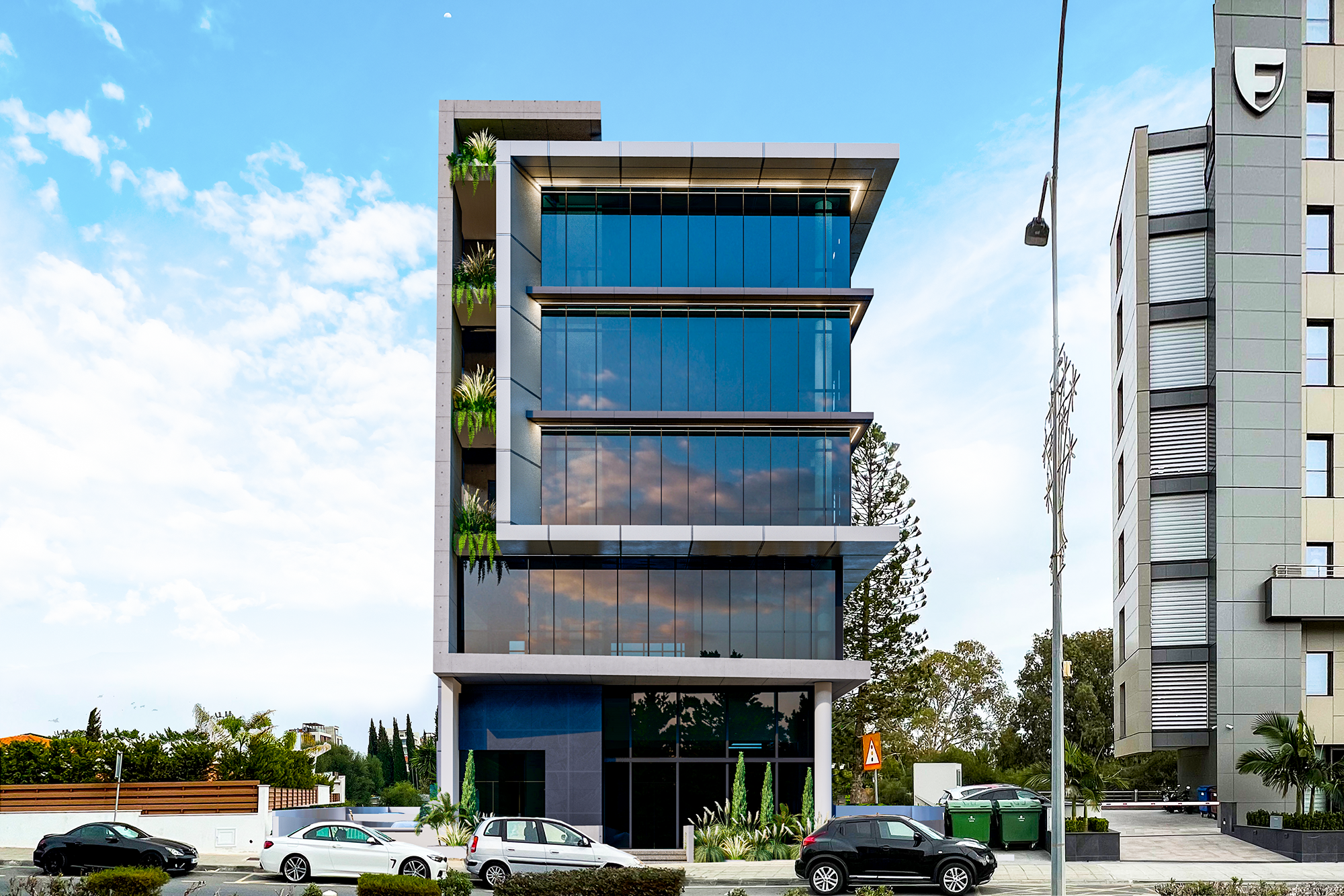 5-storey Business centre in Potamos Germasogeias, Limassol photo 1