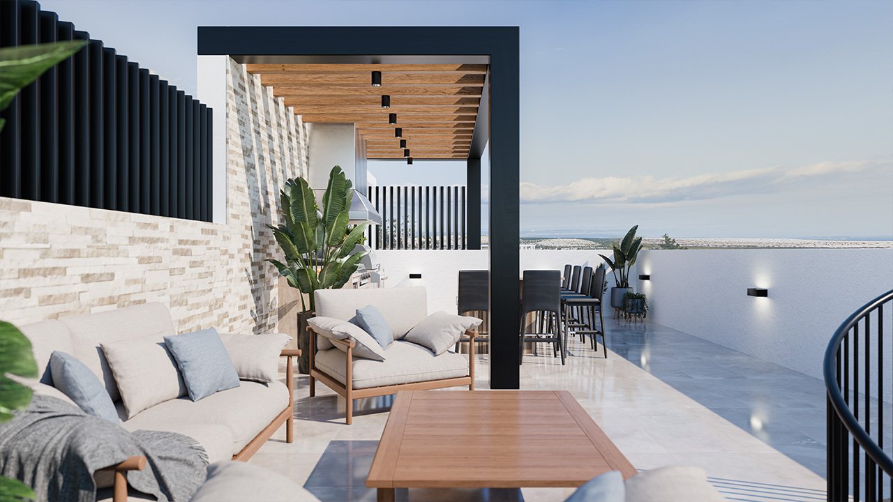 1 BR Penthouse in Polemidia, Limassol photo 11