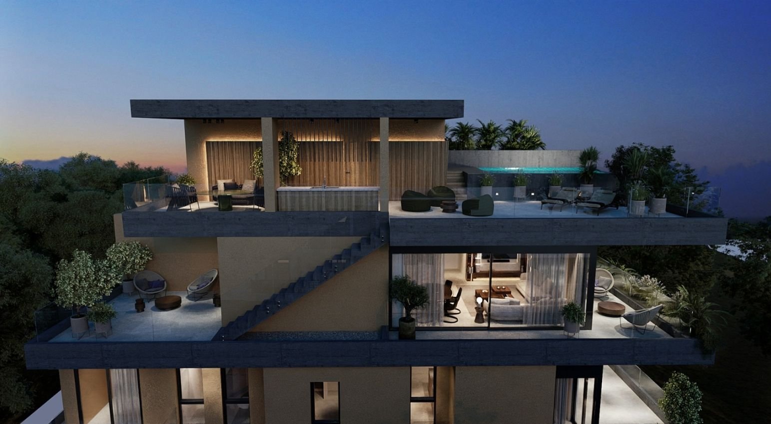 3 BR Penthouse in Agios Nektarios, Limassol photo 5