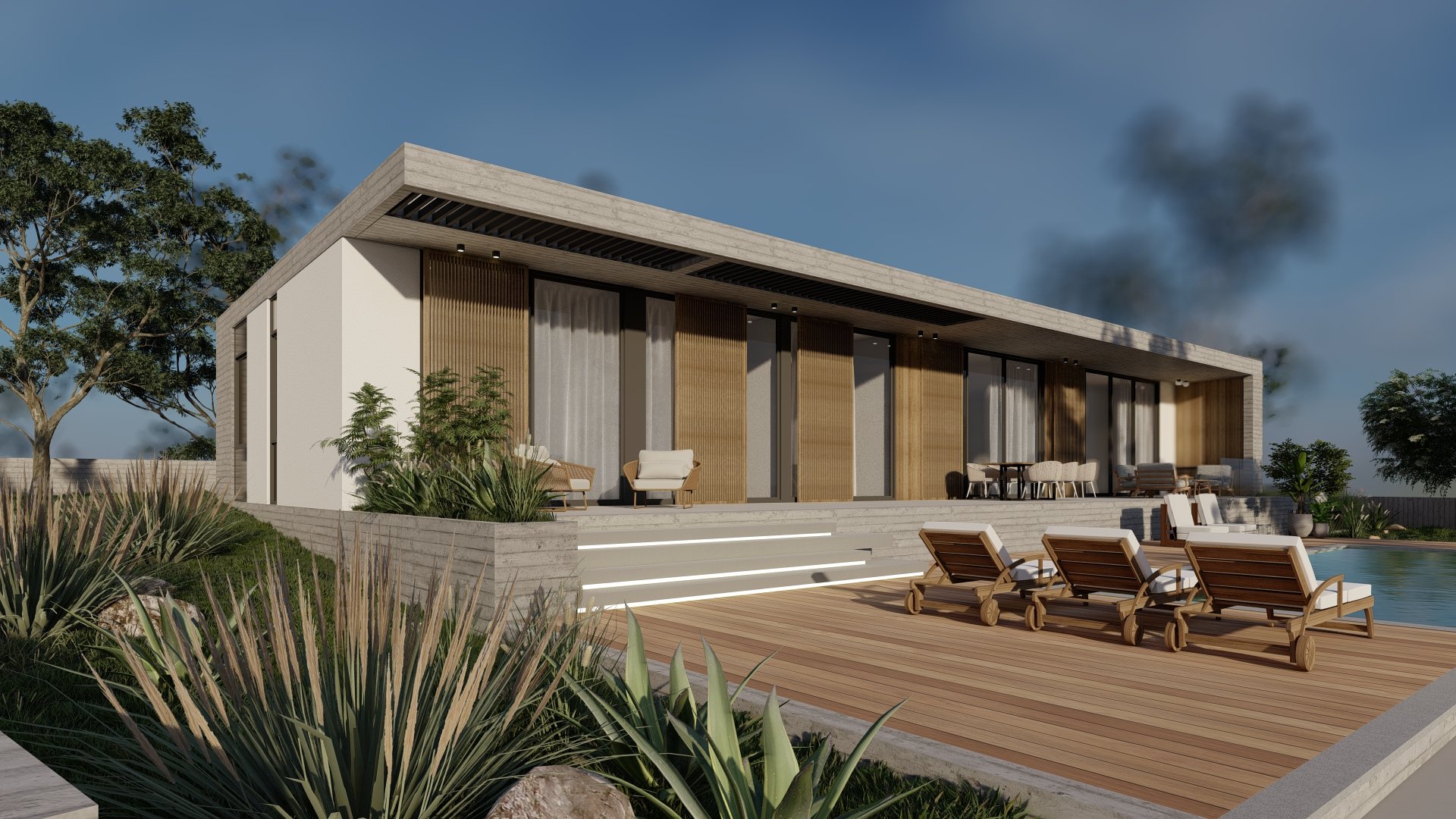 4+1 BR Villa in Tala, Paphos photo 3