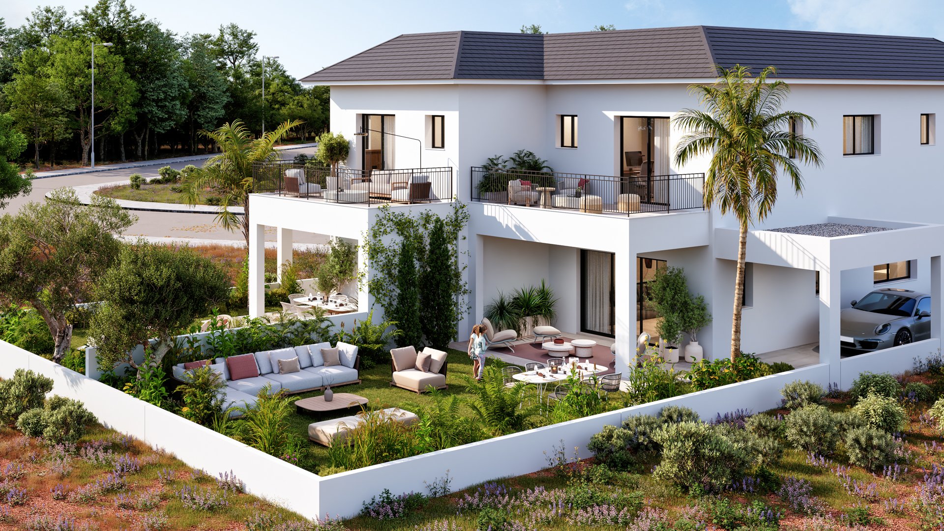 3 BR Semi-detached House in Pyrgos, Limassol photo 1