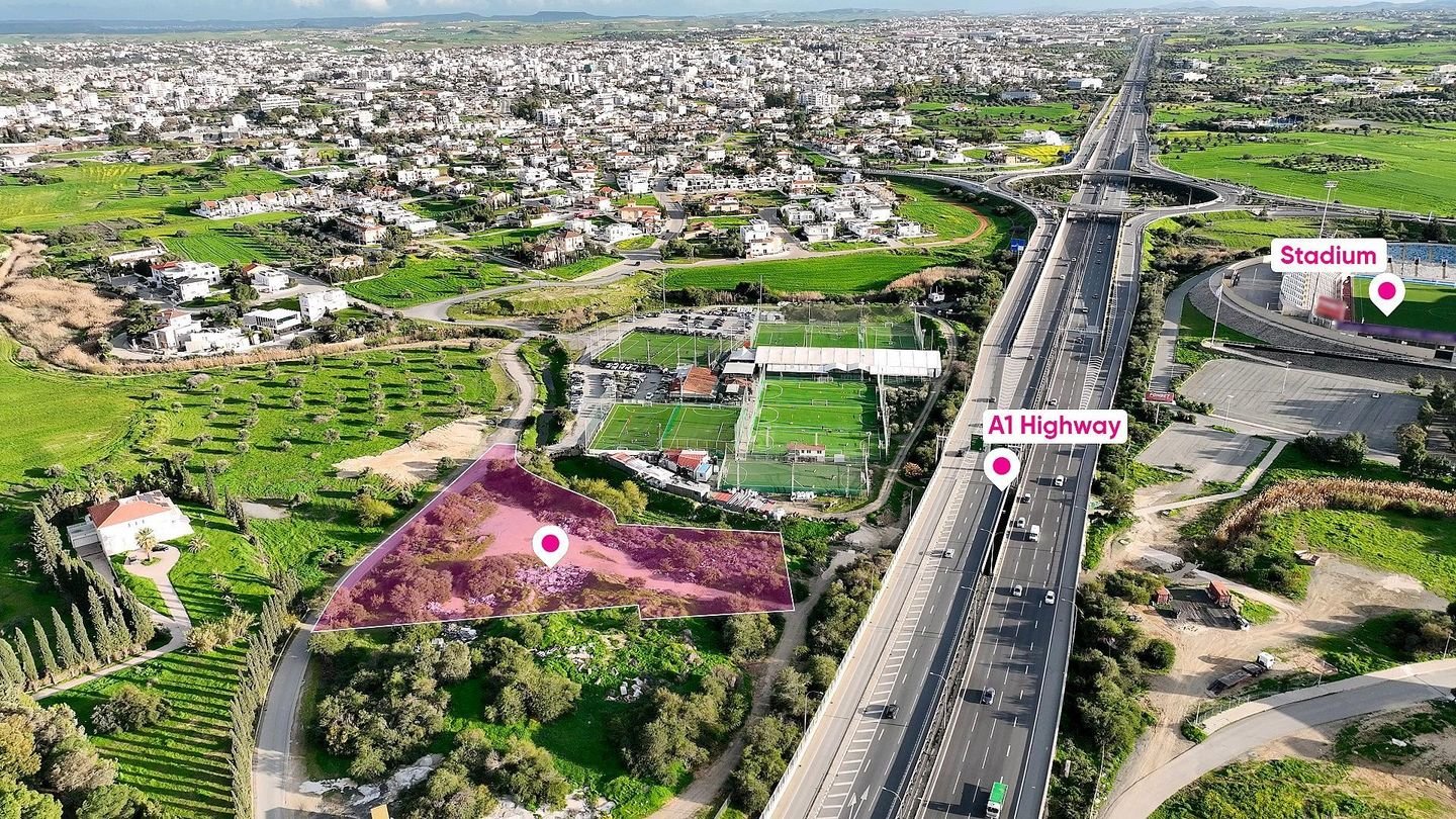 Prime special zone field located in Strovolos, Nicosia, opposite GSP Stadium photo 2