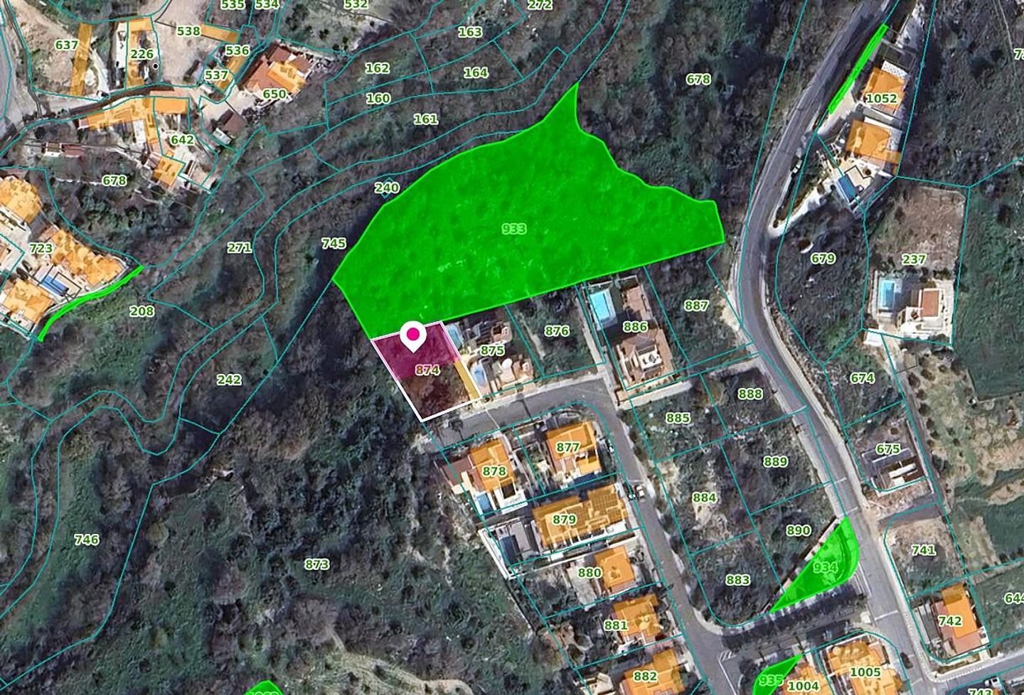 Half Share of Residential Plot, Mesa Chorio, Paphos photo 4