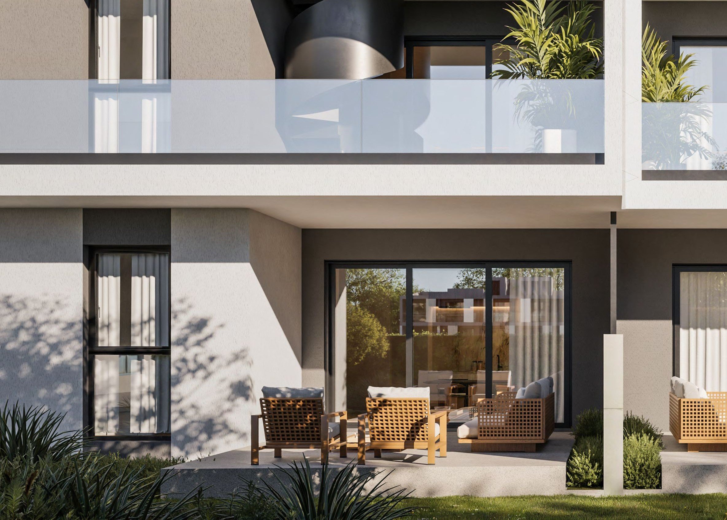 2 BR Ground Apartment with private swimming pool in Neapolis, Paphos photo 8