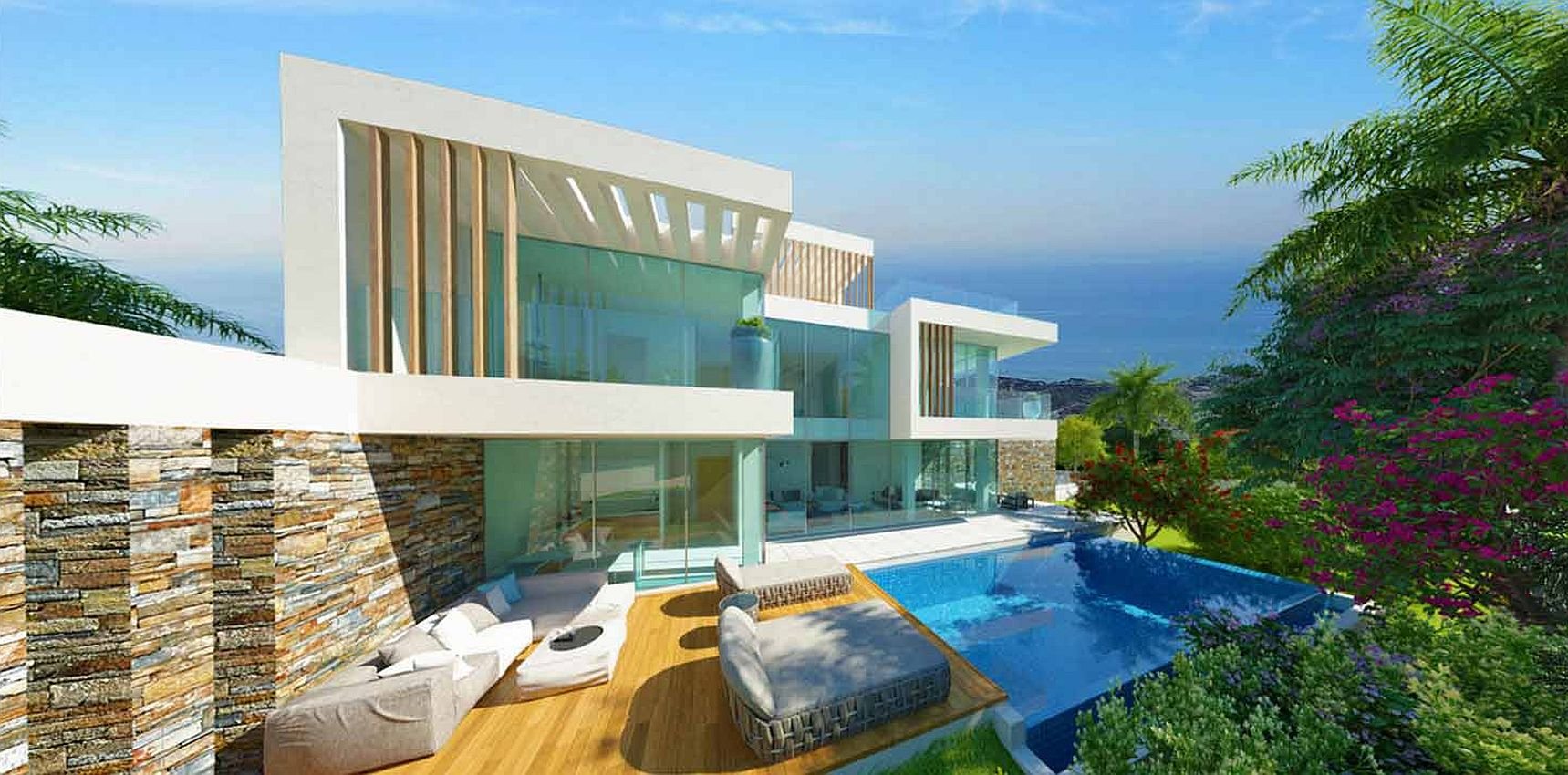 4 BR Villa in Kouklia, Paphos photo 1