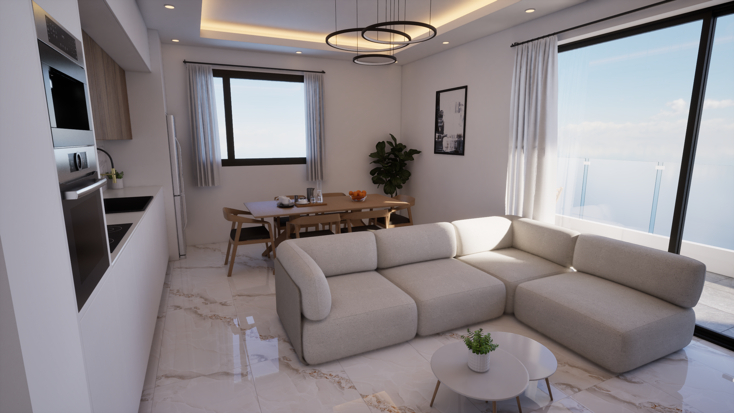 2 BR Apartment in Agioi Anargyroi II, Larnaca photo 6