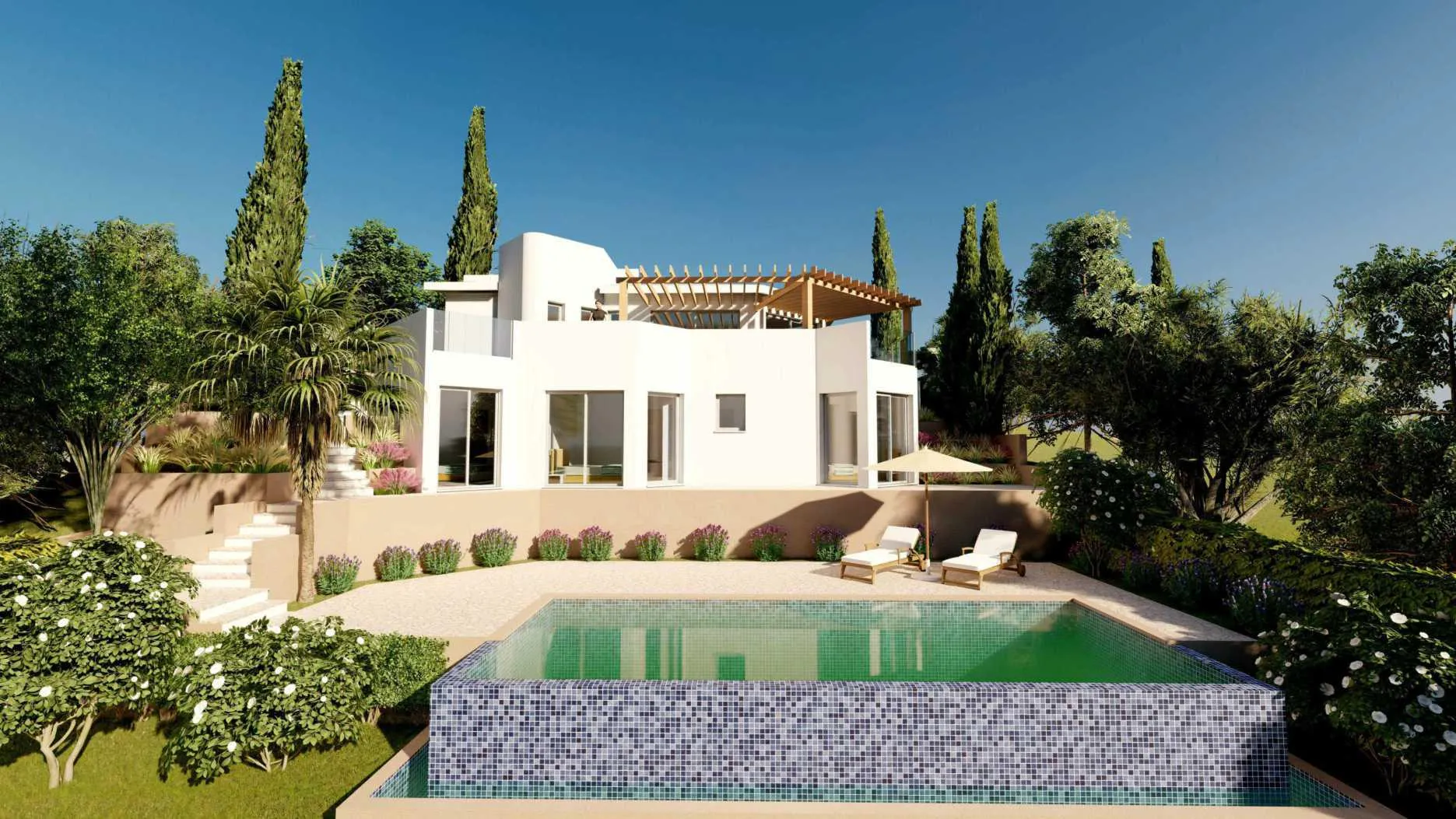 3 BR Villa in Tala, Paphos photo 2