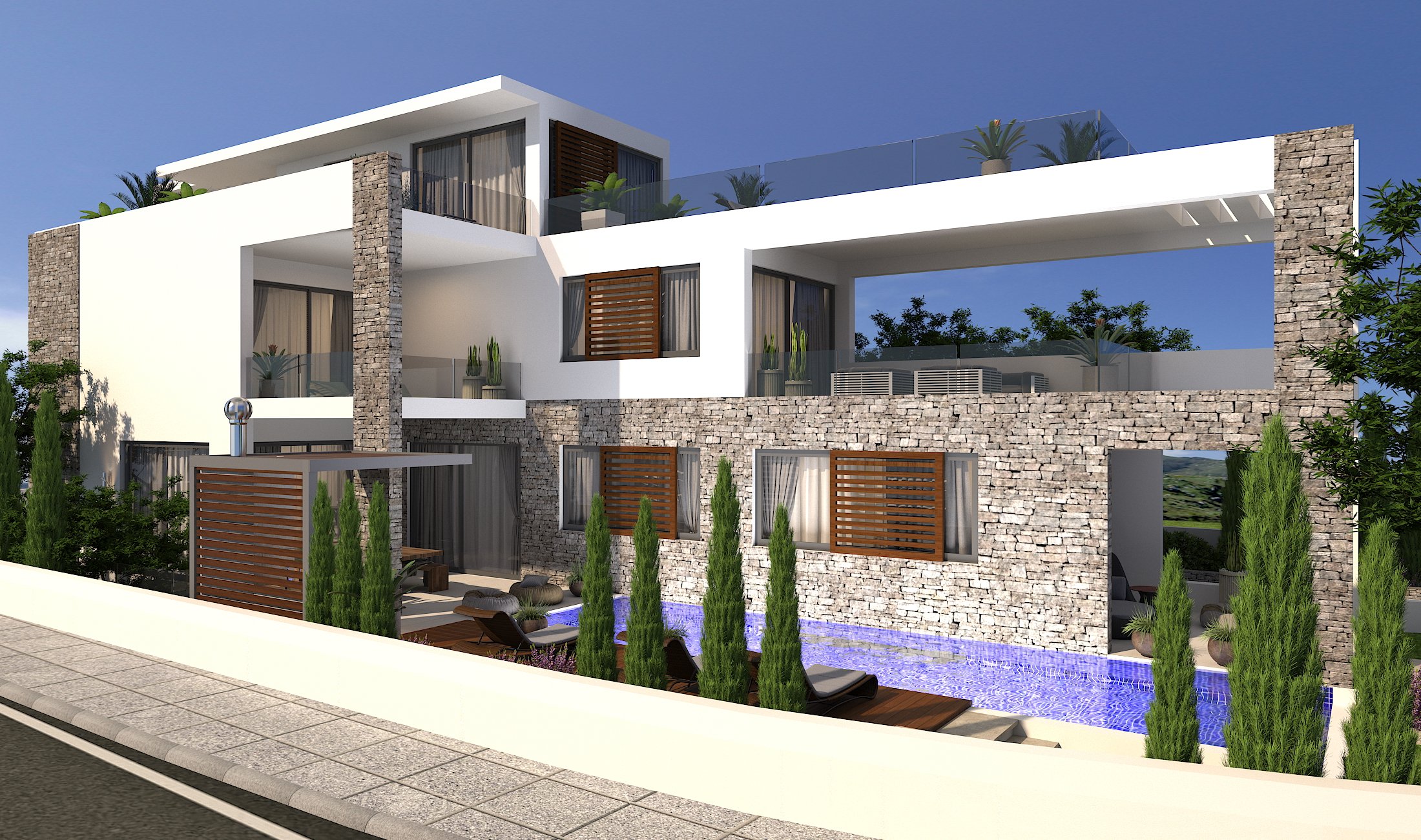4 BR Villa in Kissonerga, Paphos photo 5