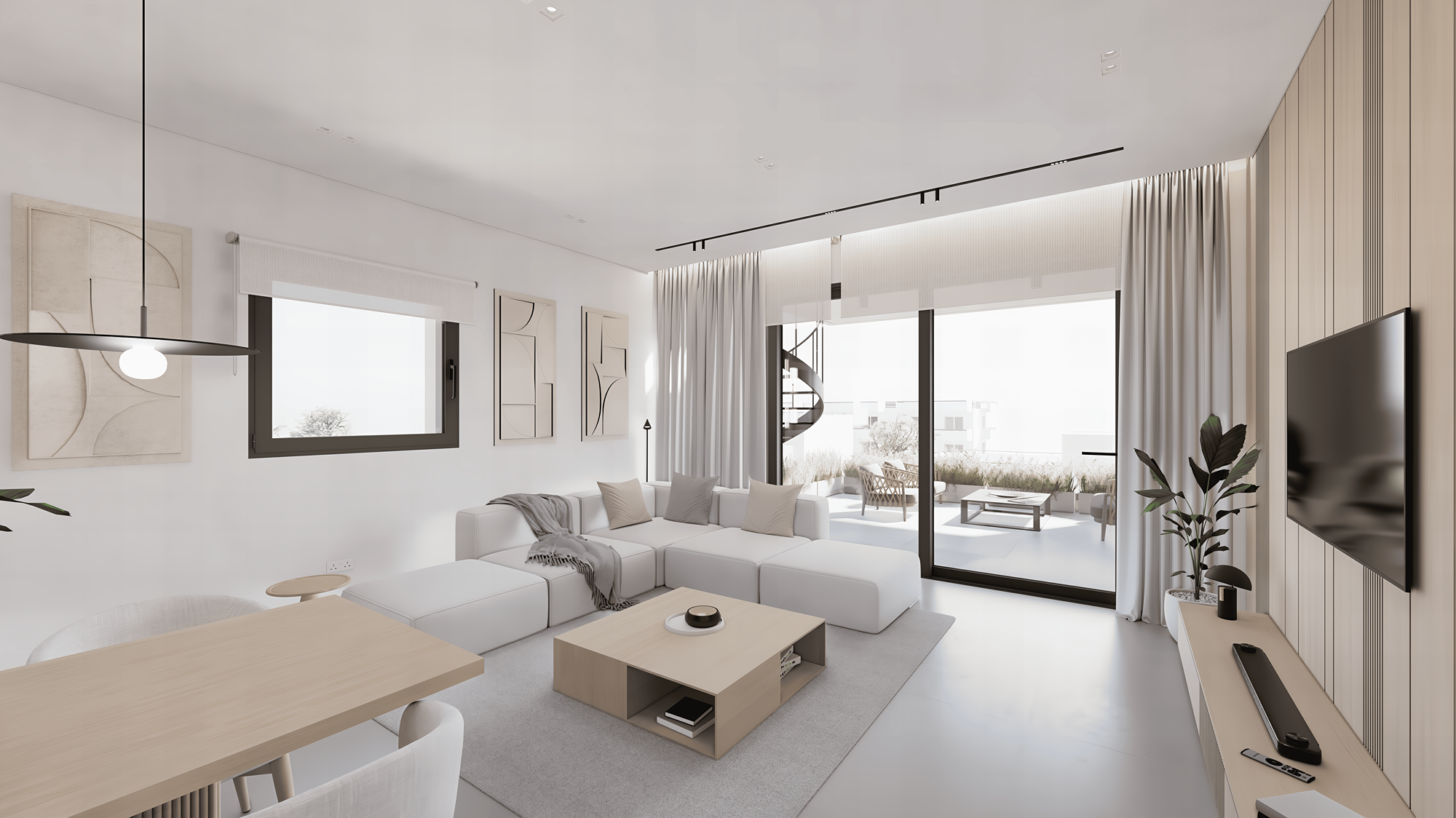 3 BR Penthouse in Agios Athanasios, Limassol photo 4