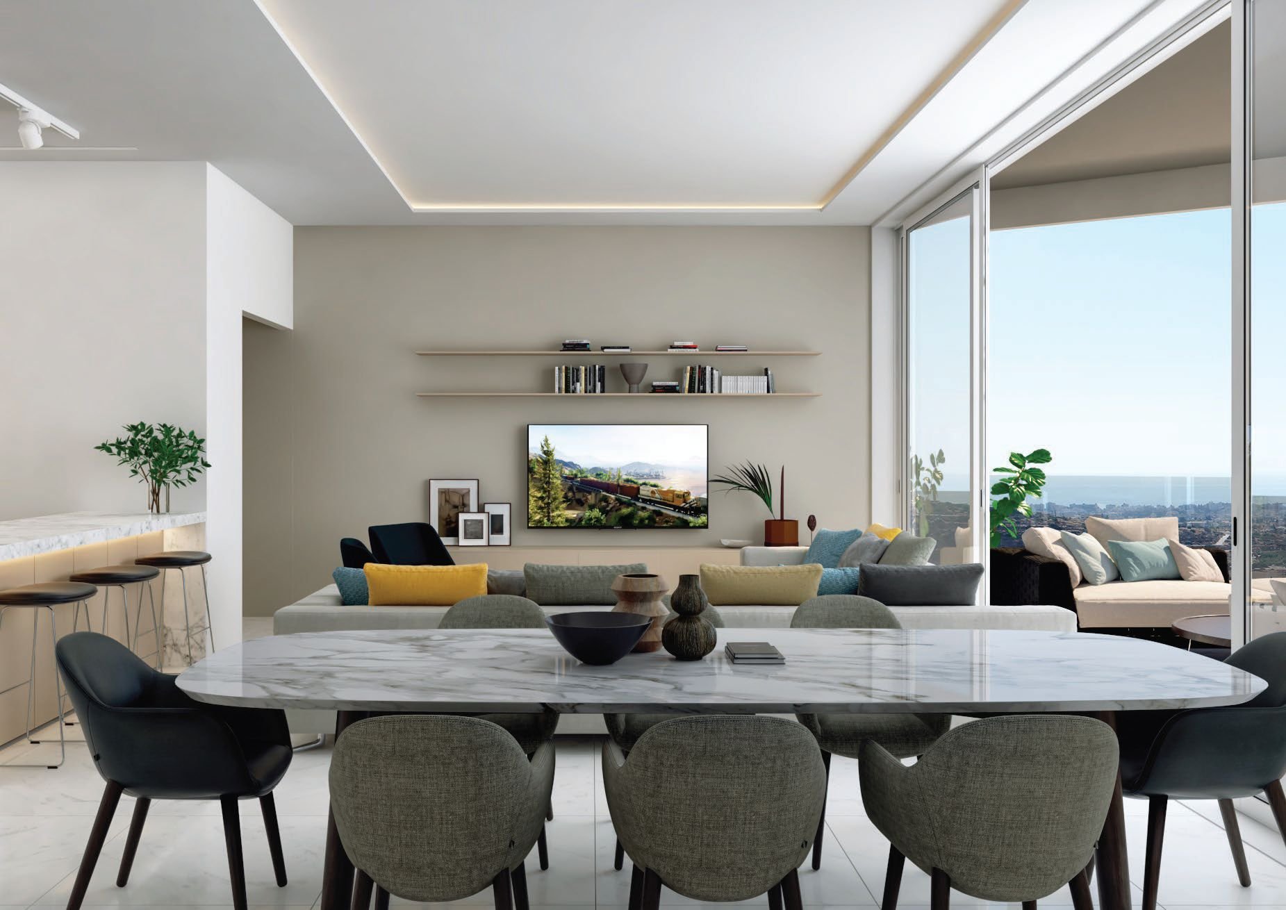 3 BR Penthouse in Germasogeia photo 15