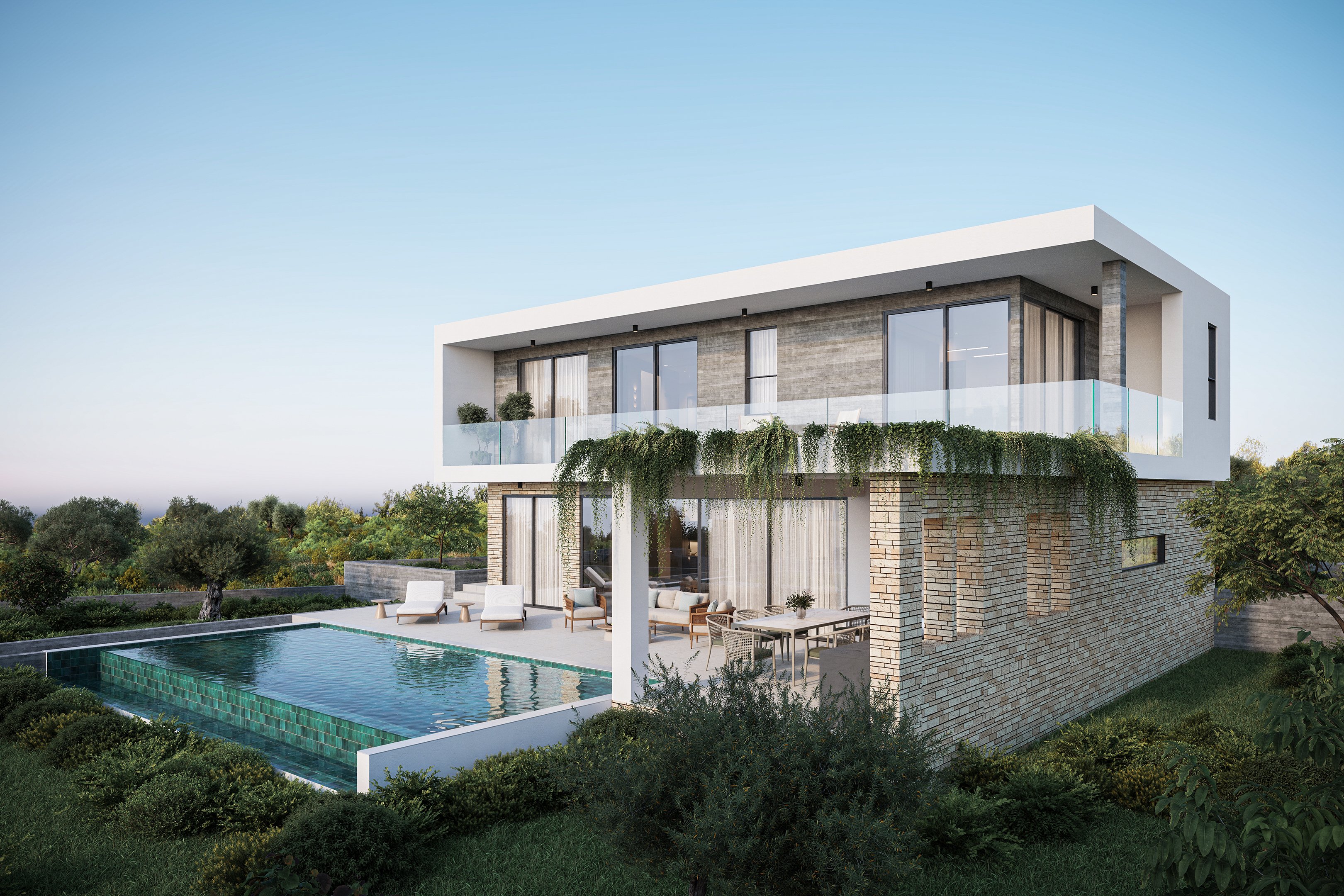 4 BR Villa in Tala, Paphos photo 1