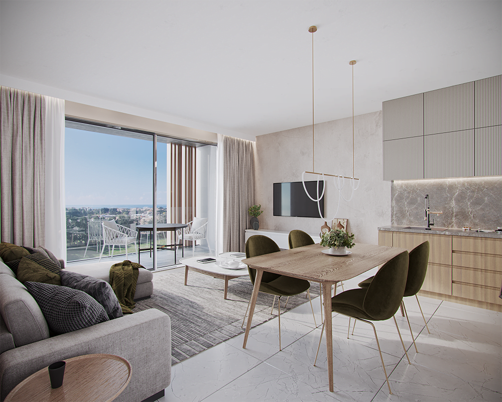 2 BR Apartment in Geroskipou, Paphos photo 6