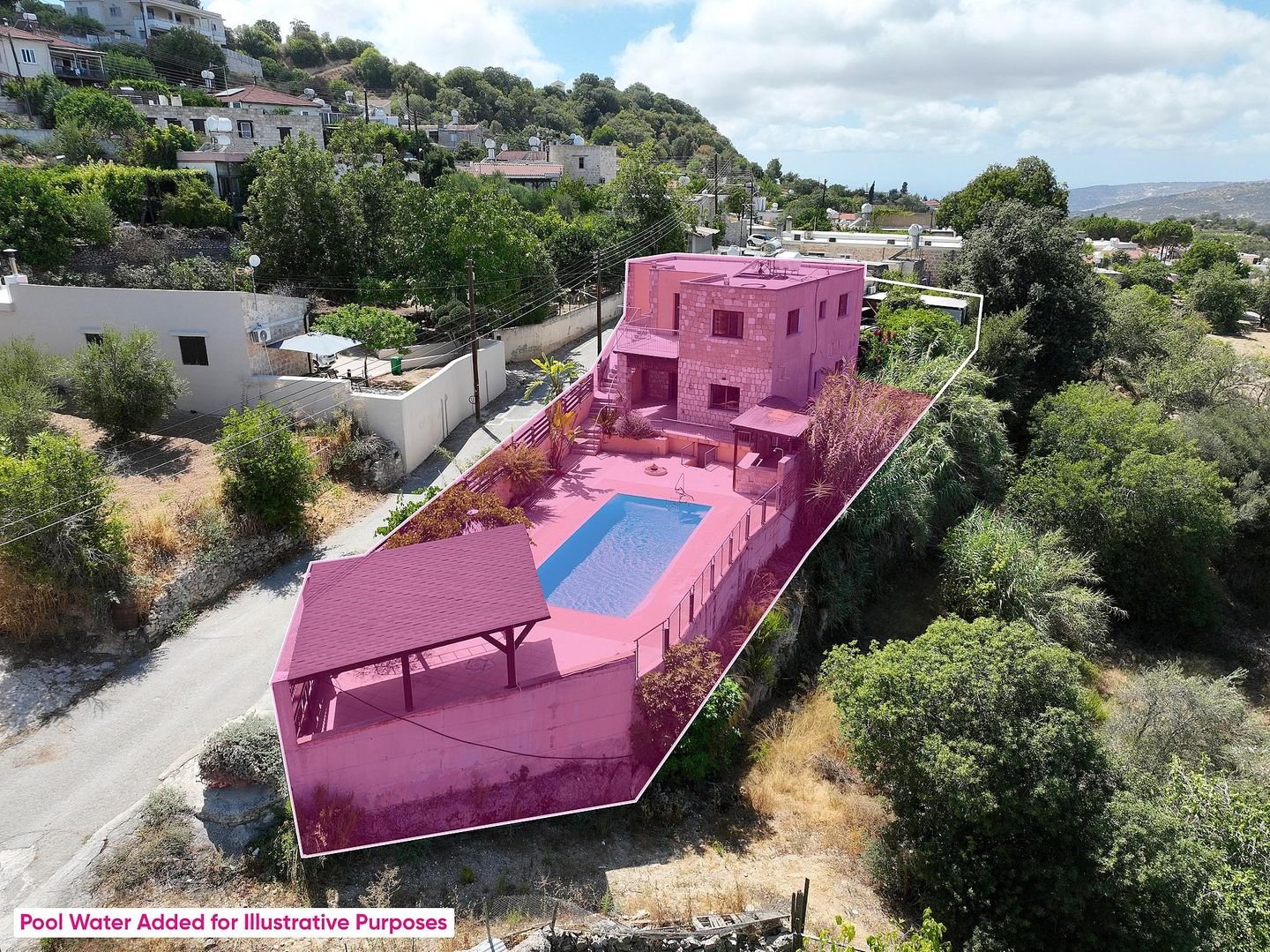 Duplex House with pool in Koili, Paphos photo 2