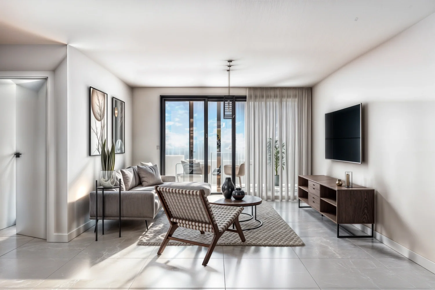 1 BR Apartment in Geroskipou, Paphos photo 7