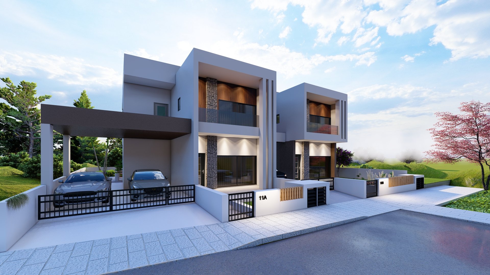 4 BR Semi-detached House in Ekali, Limassol photo 1