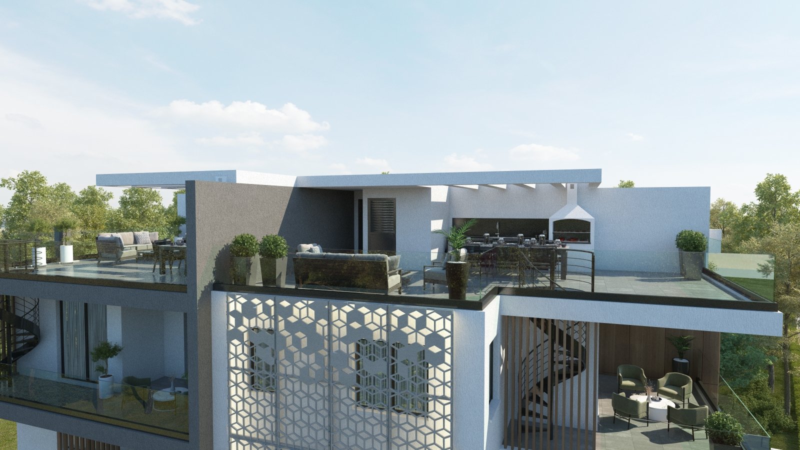 1 BR Penthouse in Drosia, Larnaca photo 6