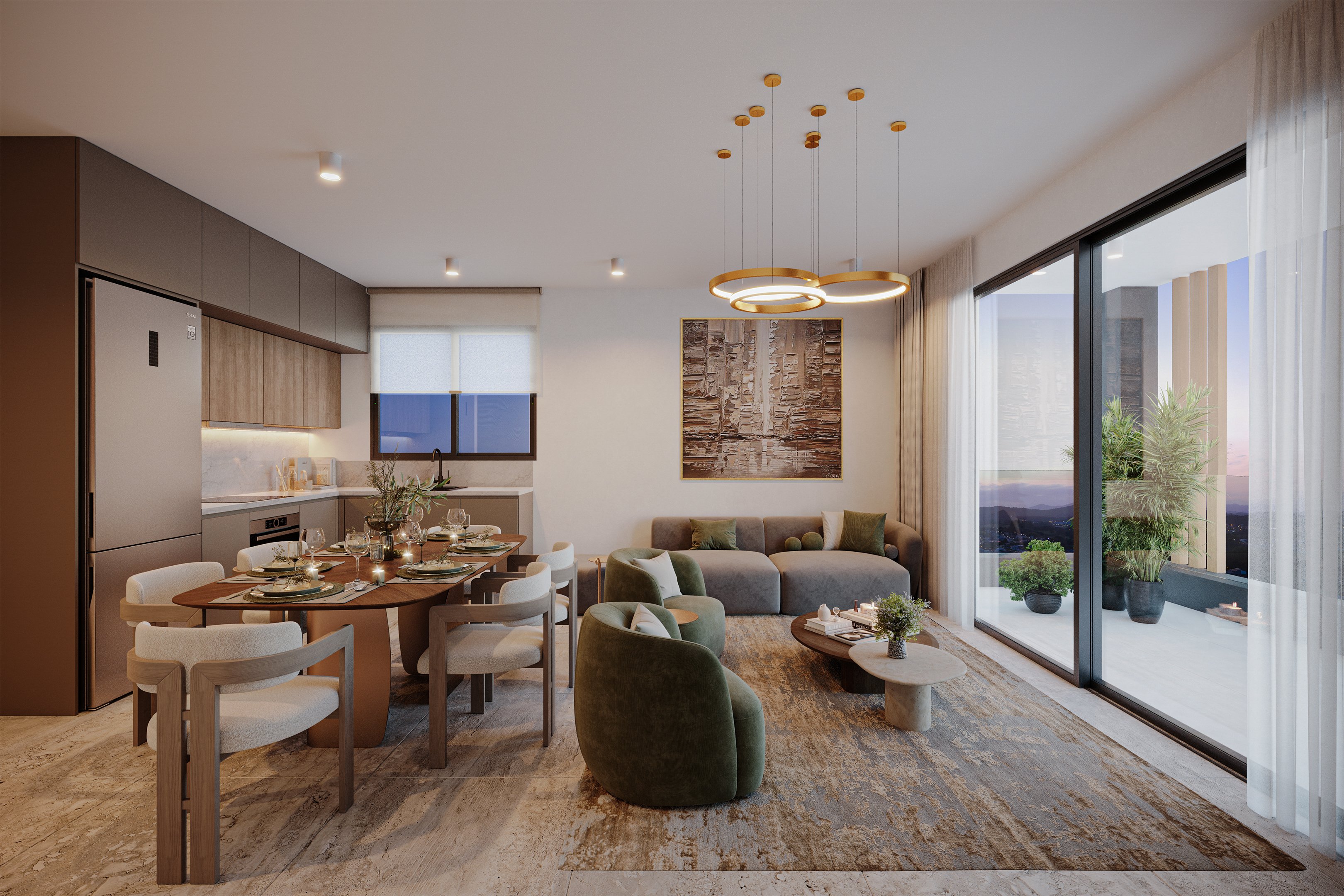 1 BR Apartment in Konia, Paphos photo 8