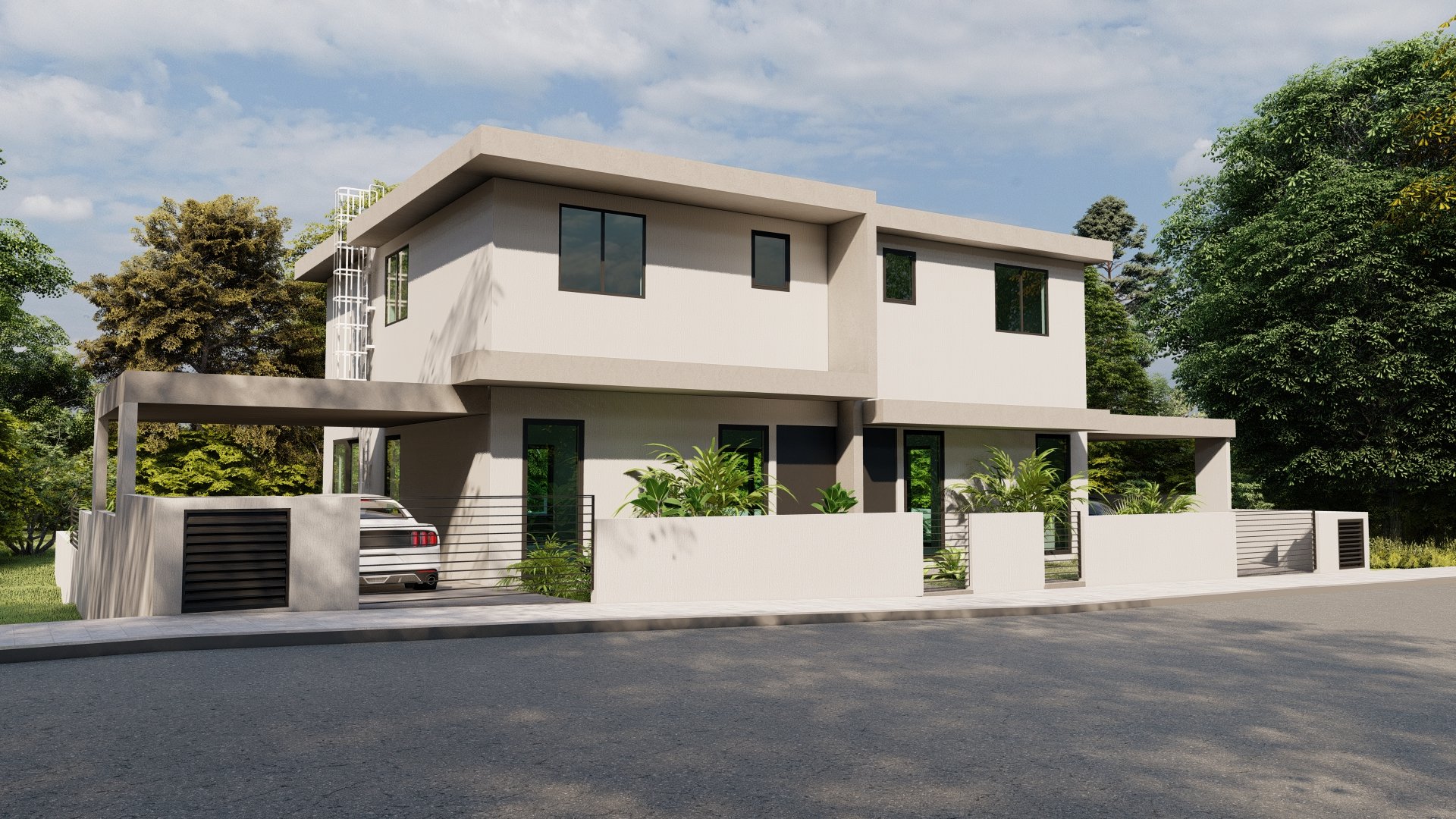 3 BR Semi-detached House in Kalavasos, Larnaca