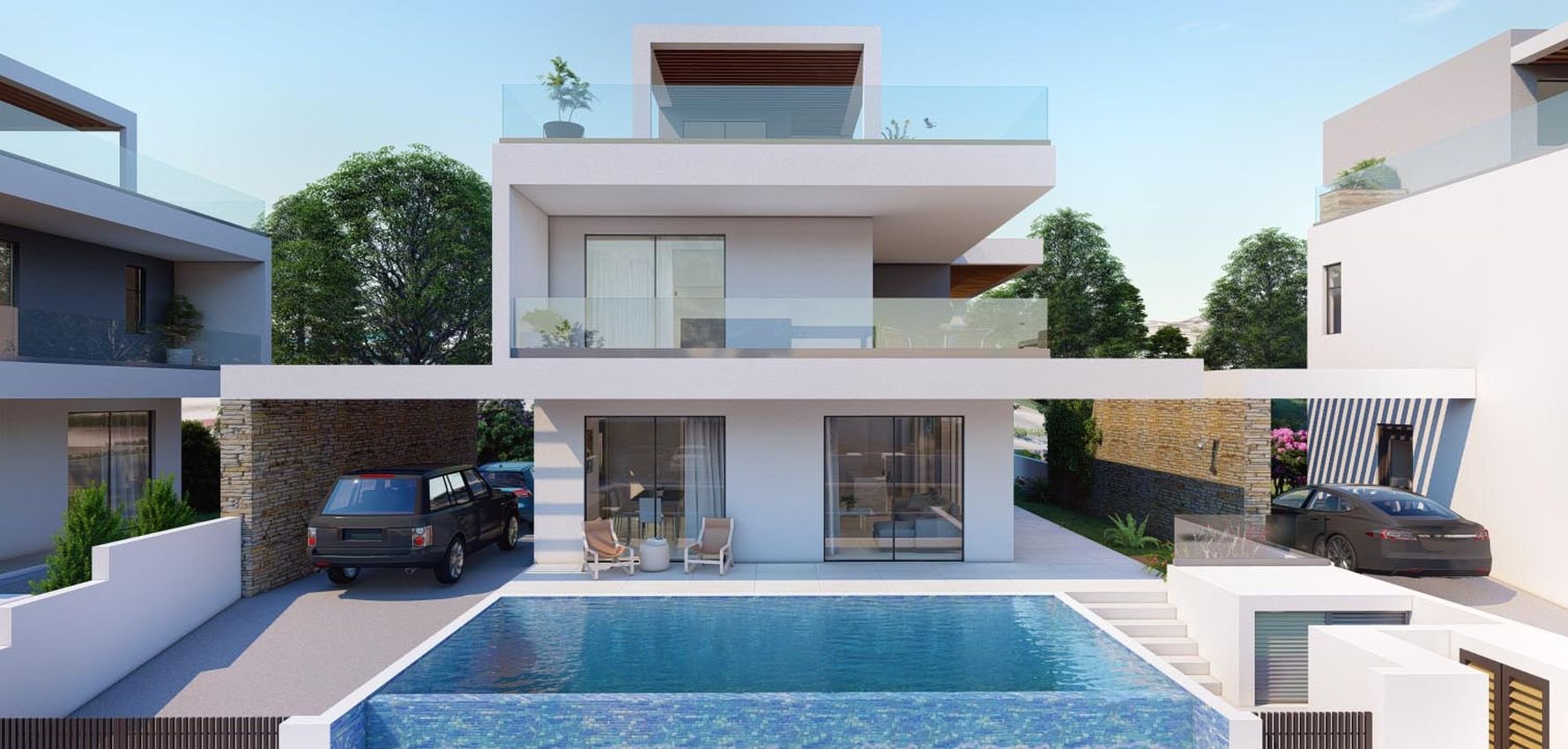 3 BR Villa in Moutallos, Paphos photo 2