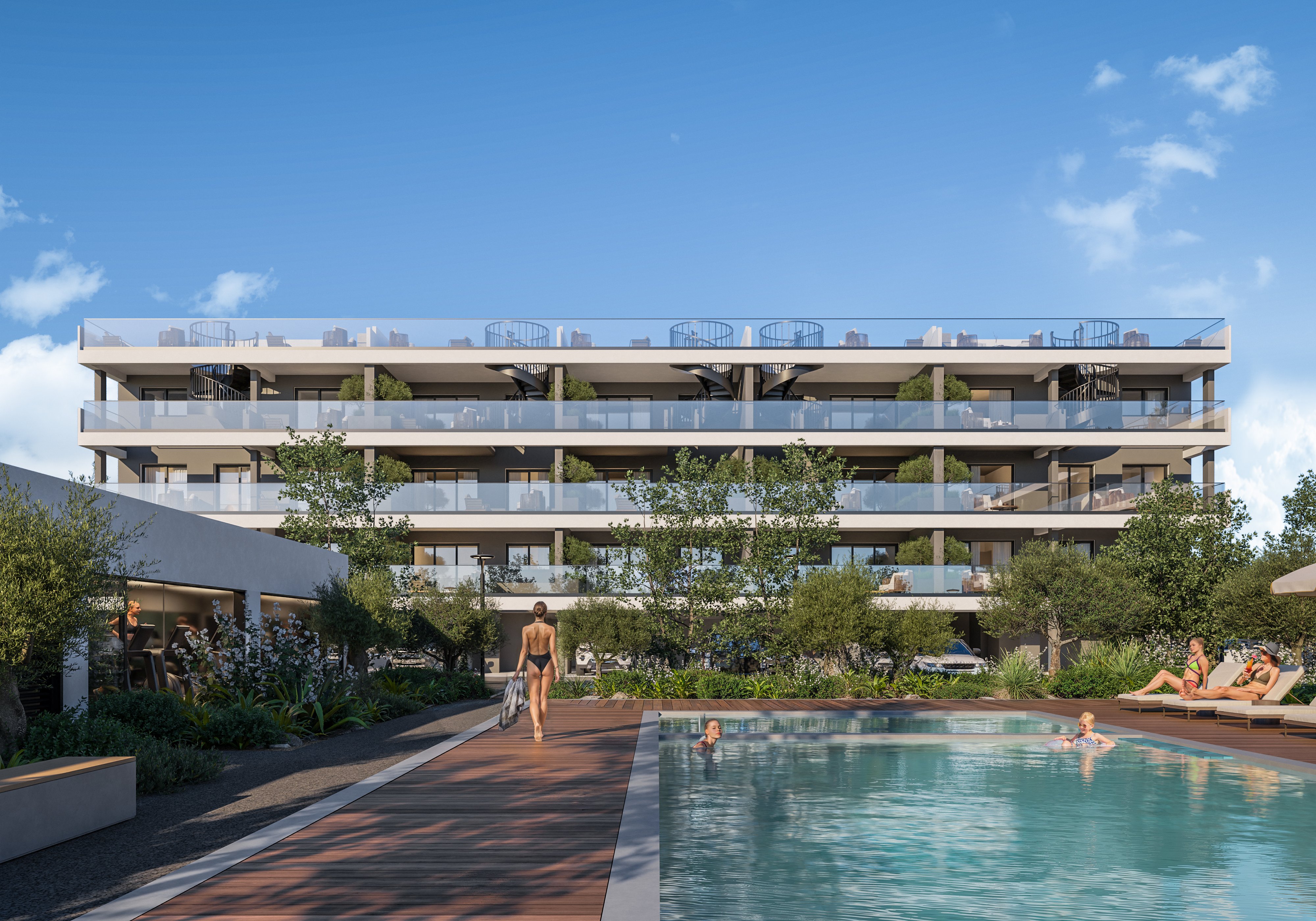 2 BR Ground Apartment with Garden in Moni, Limassol photo 4