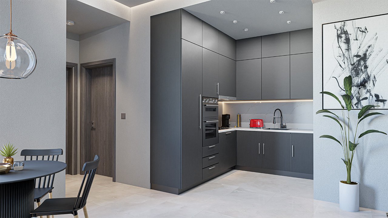 1 BR Penthouse in Polemidia, Limassol photo 8