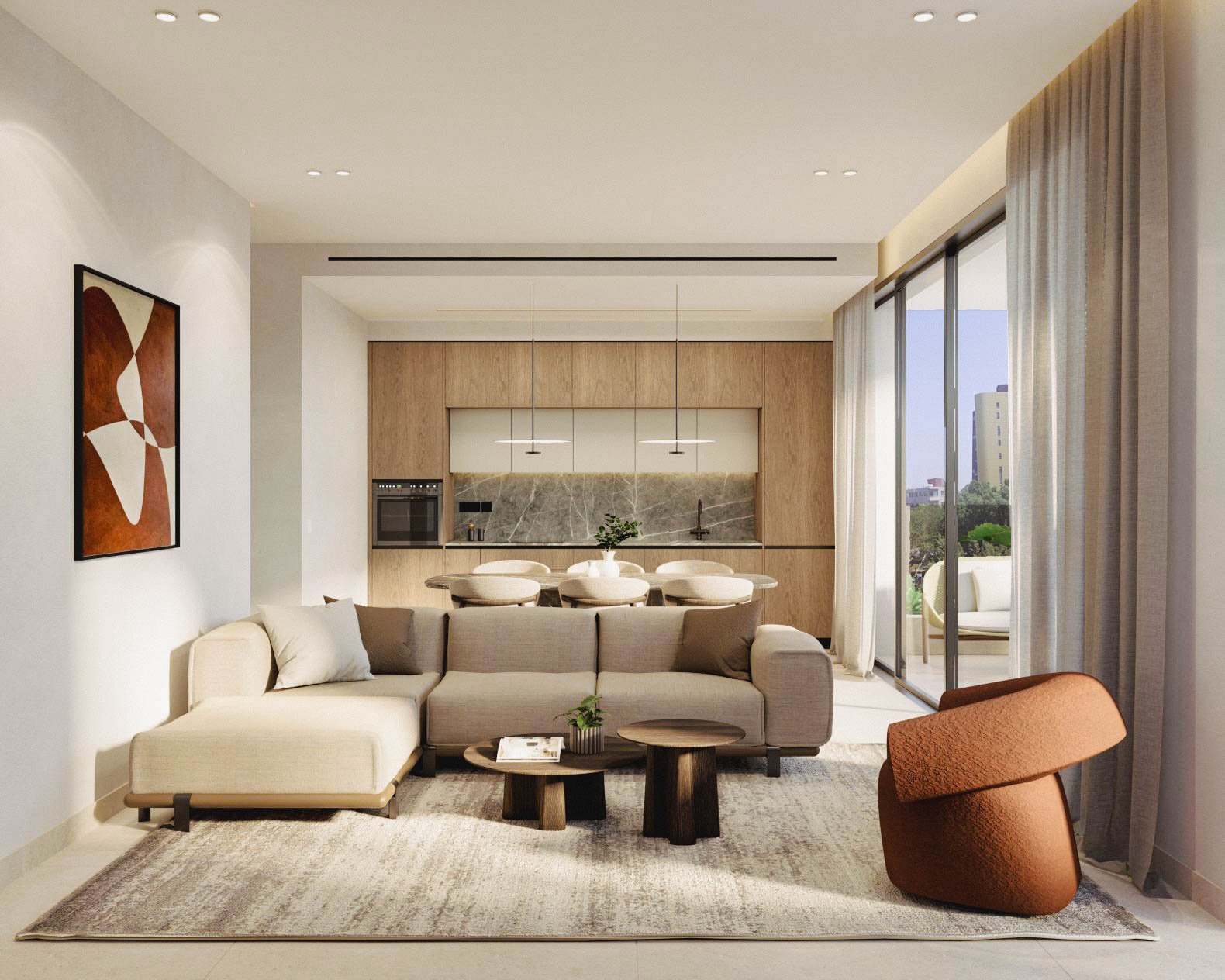 1 BR Apartment in Agia Triada, Limassol photo 5