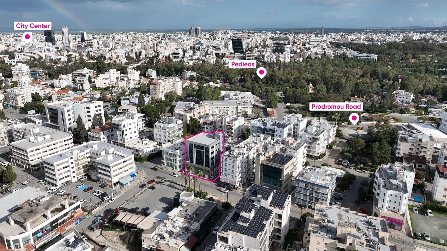 Five-storey incomplete building with a basement in Chryseleousas, Strovolos, Nicosia photo 3
