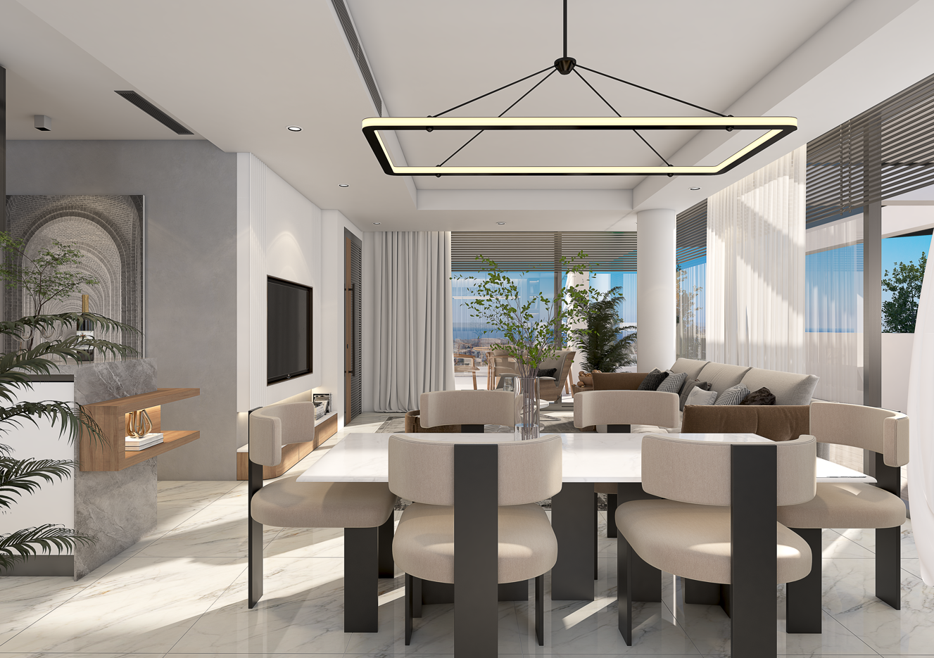 3 BR Penthouse in Universal, Paphos photo 16