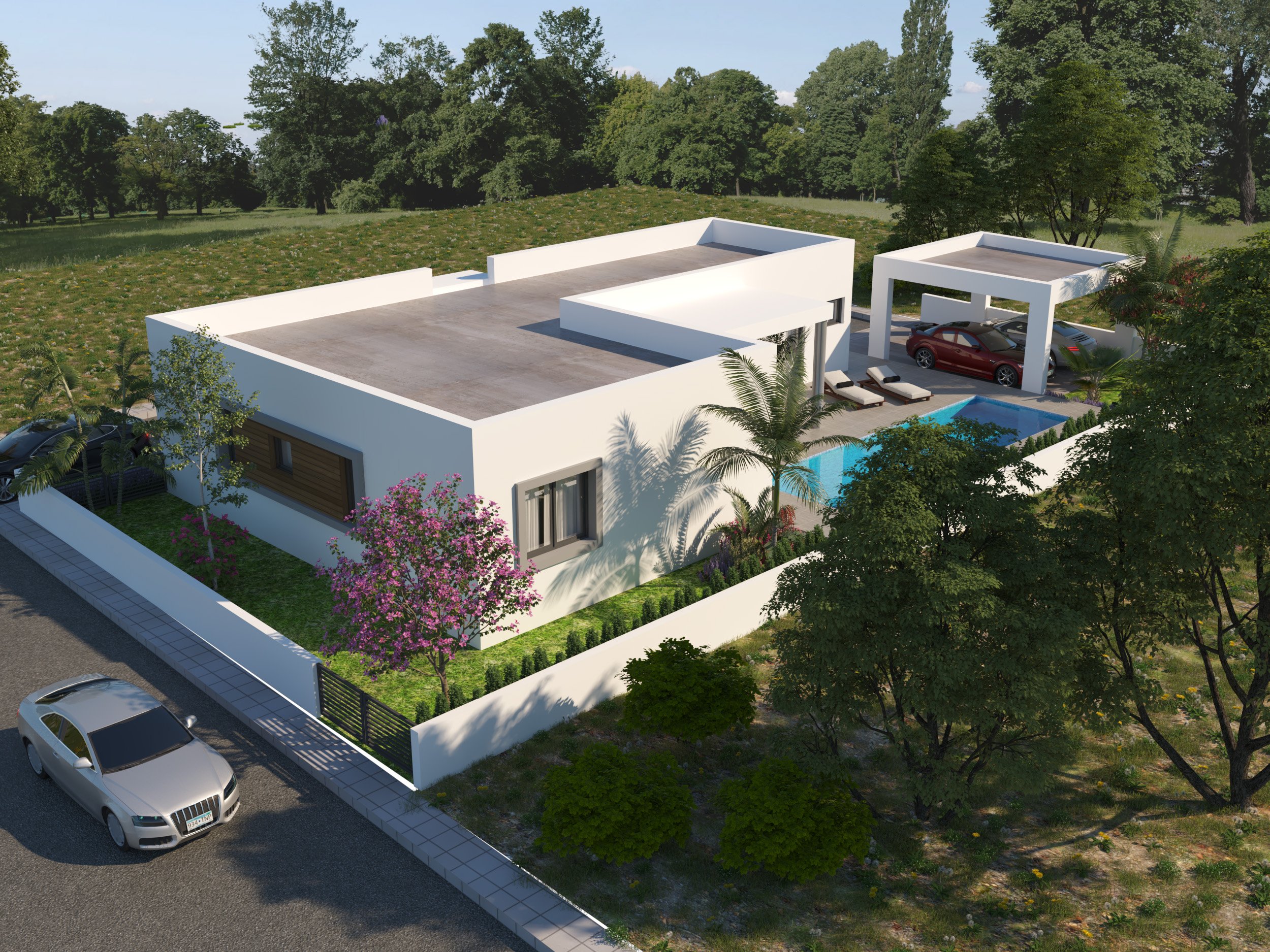 2 BR Bungalow in Frenaros, Famagusta photo 3