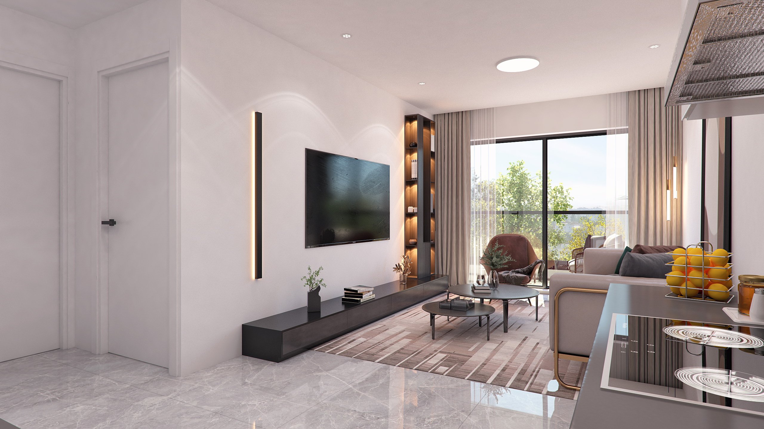 1 BR Apartment in Oroklini, Larnaca photo 11