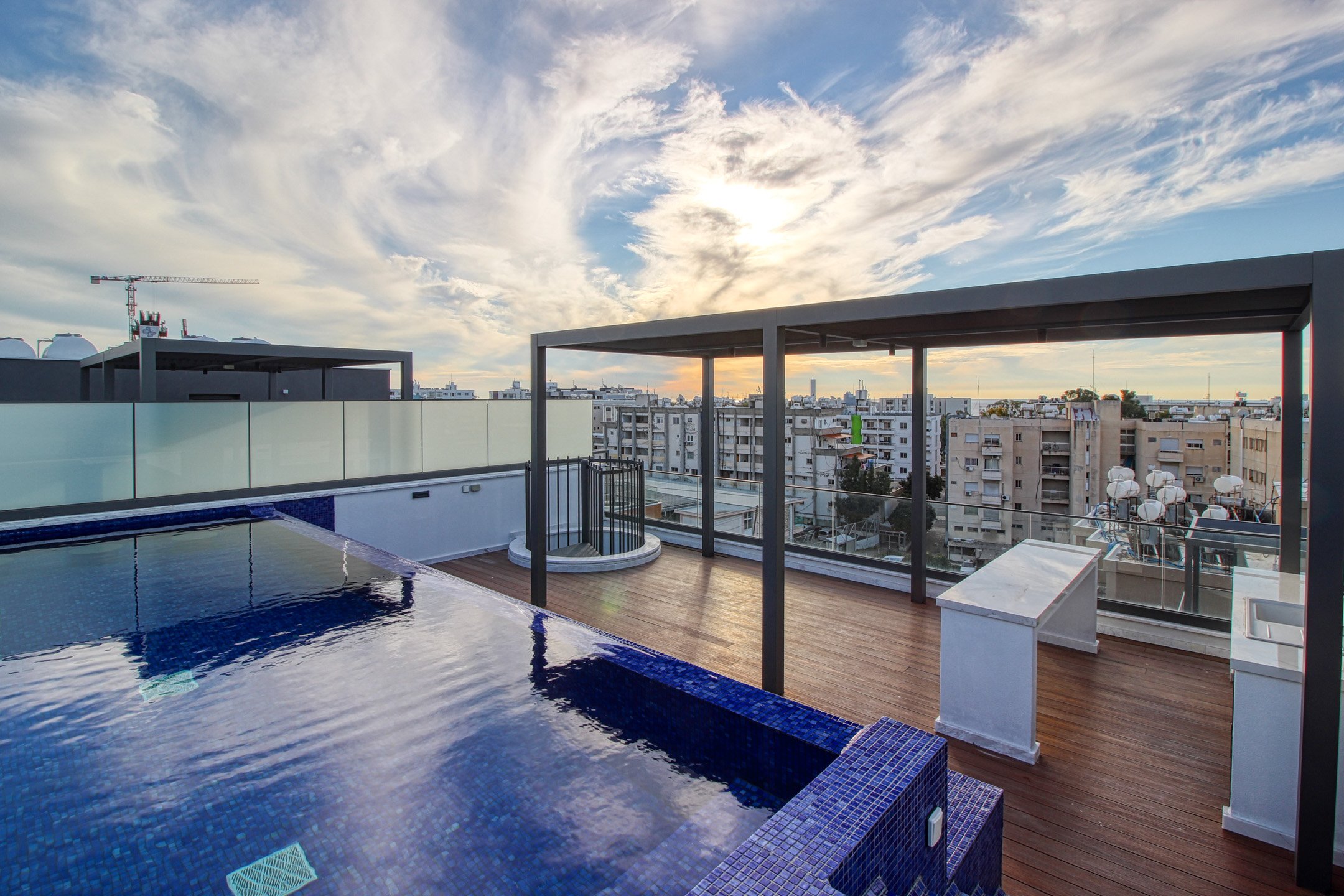 4 BR Penthouse with a private swimming pool in Potamos Germasogeias, Limassol photo 14