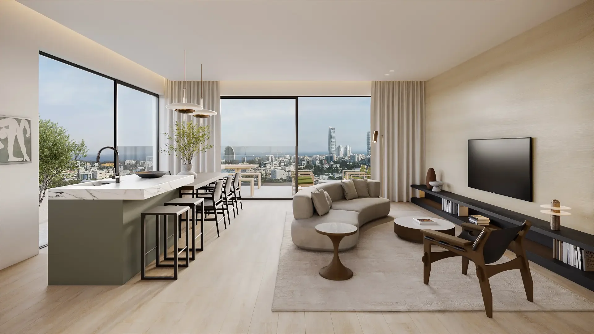 2 BR Penthouse in Agios Athanasios, Limassol photo 8