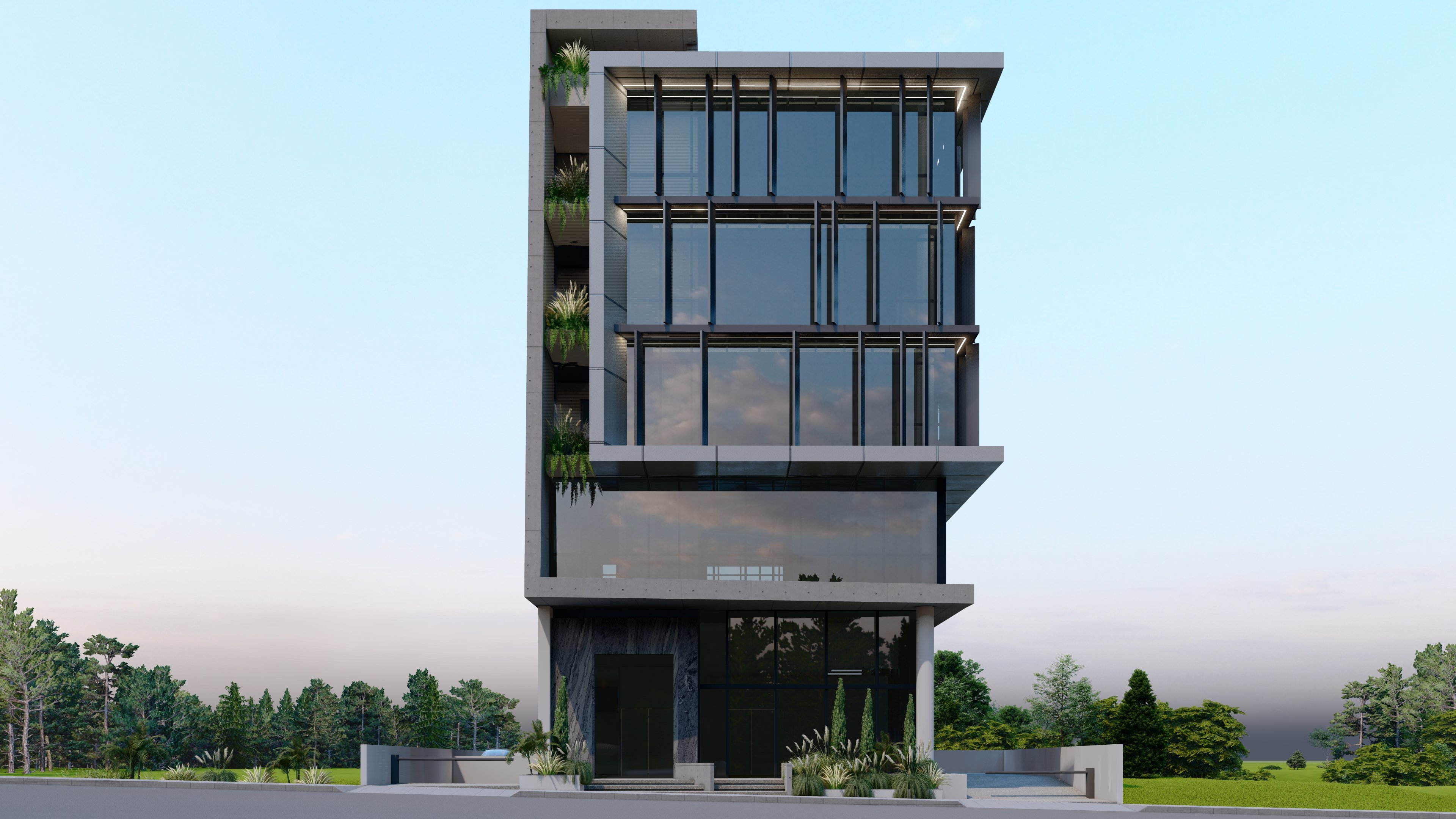 5-storey Business centre in Potamos Germasogeias, Limassol photo 3
