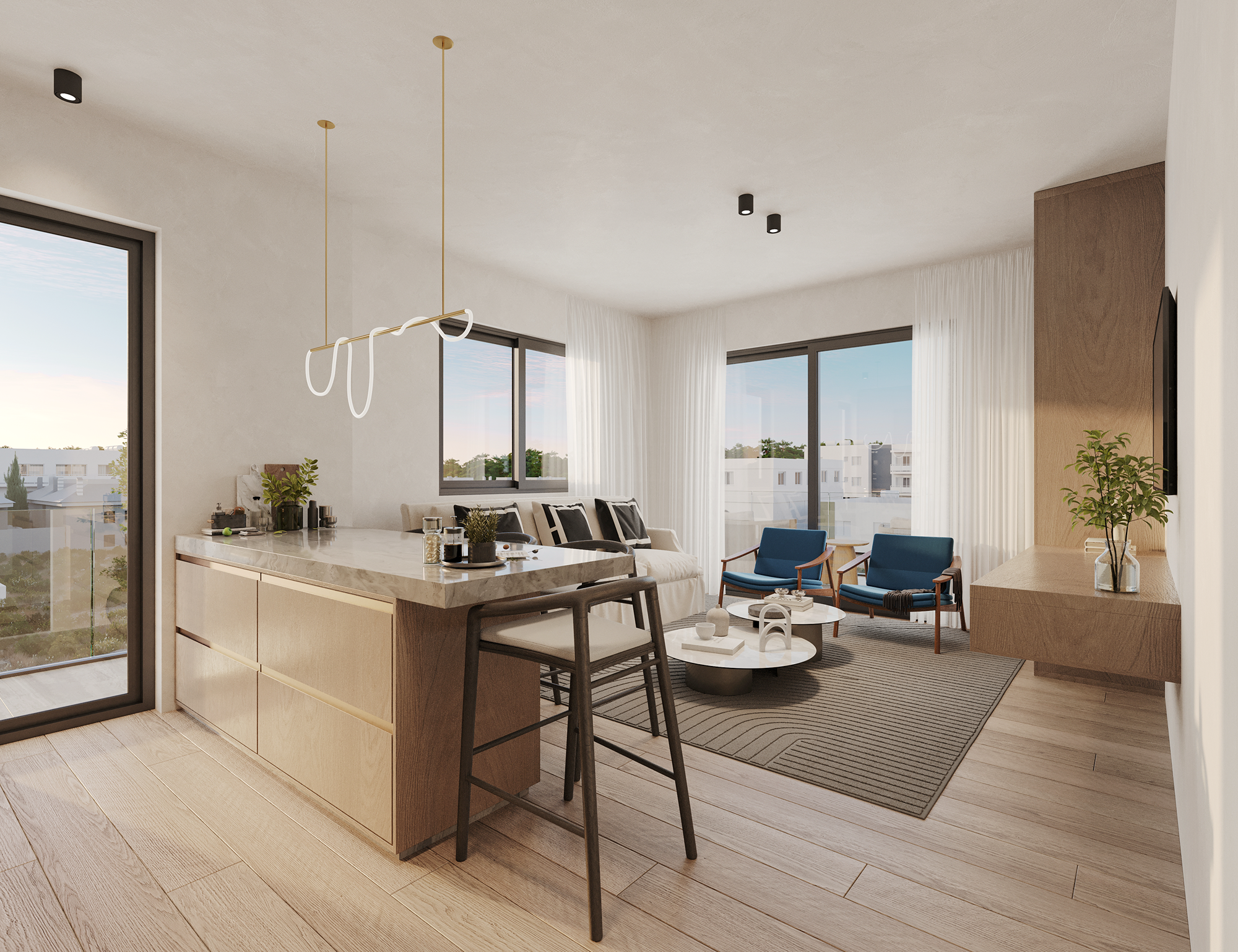 1 BR Apartment in Zakaki, Limassol photo 3