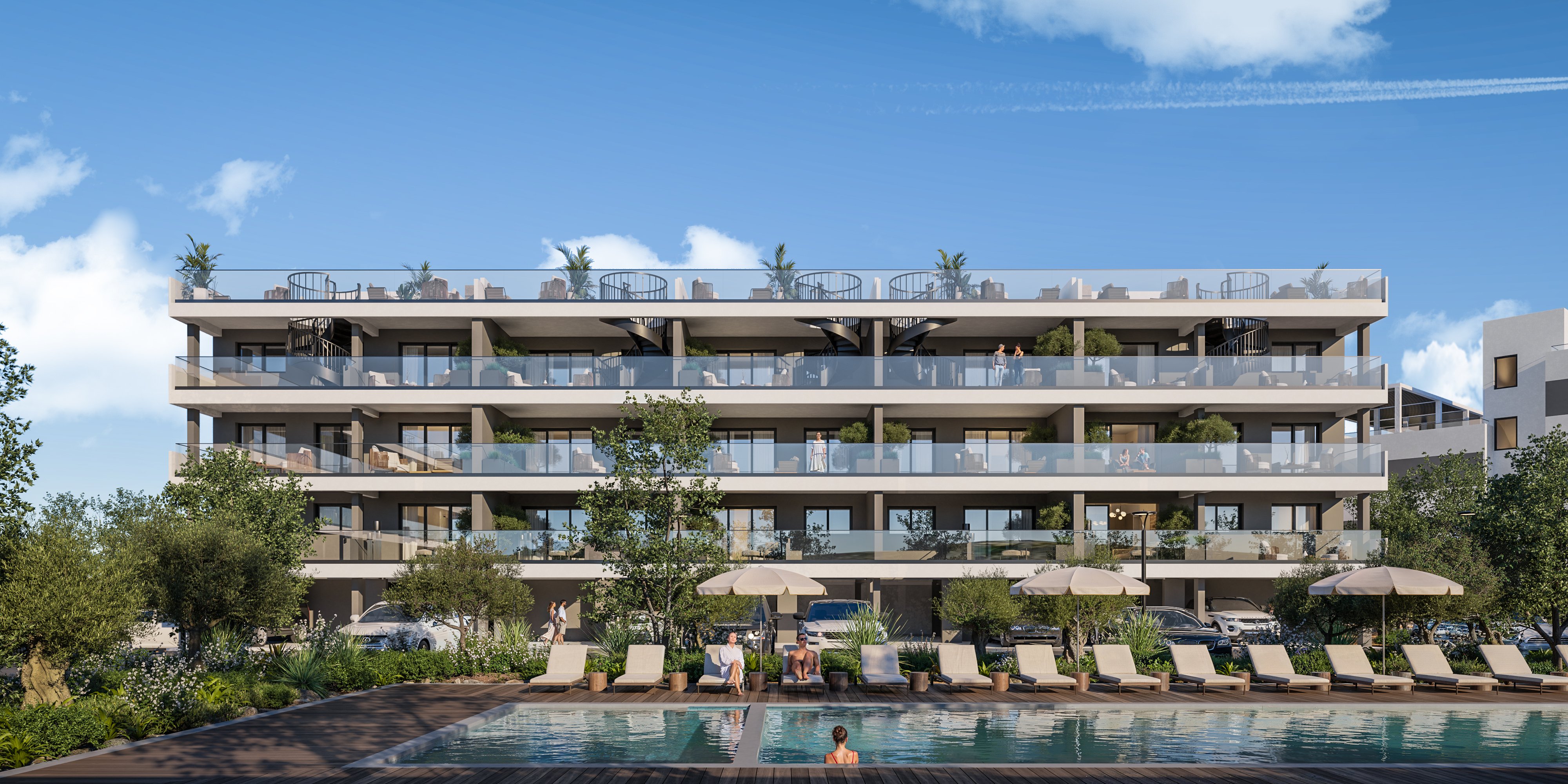 1 BR Penthouse in Moni, Limassol photo 8