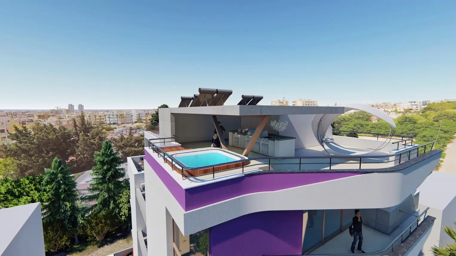 4 BR Penthouse in Agios Athanasios, Limassol photo 4